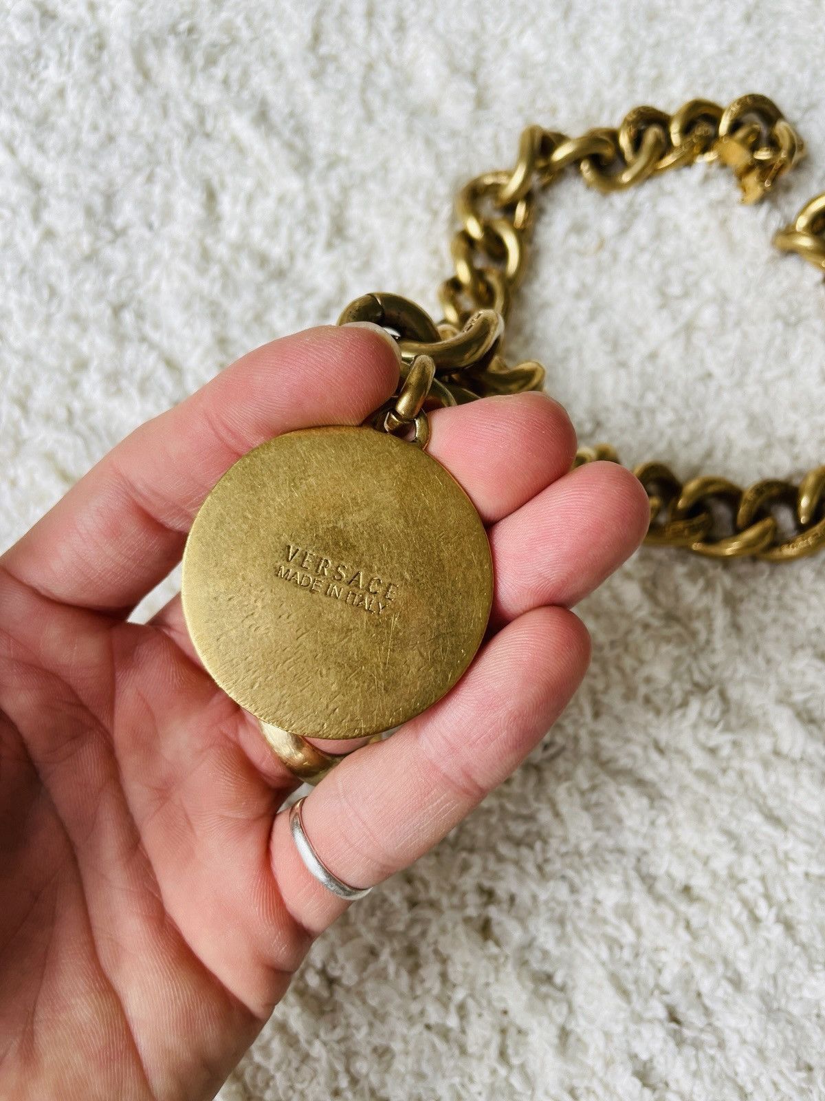 Versace Massive Medusa Pendant Necklace / OG Versace made in Italy Size ONE SIZE - 3 Thumbnail