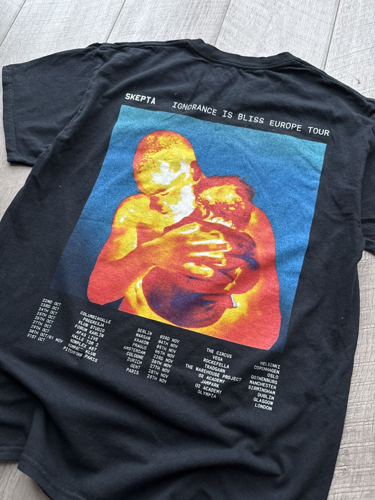 Band Tees Skepta Ignorance Is Bliss Europe Tour T-Shirt Size US L / EU 52-54 / 3 - 8 Thumbnail