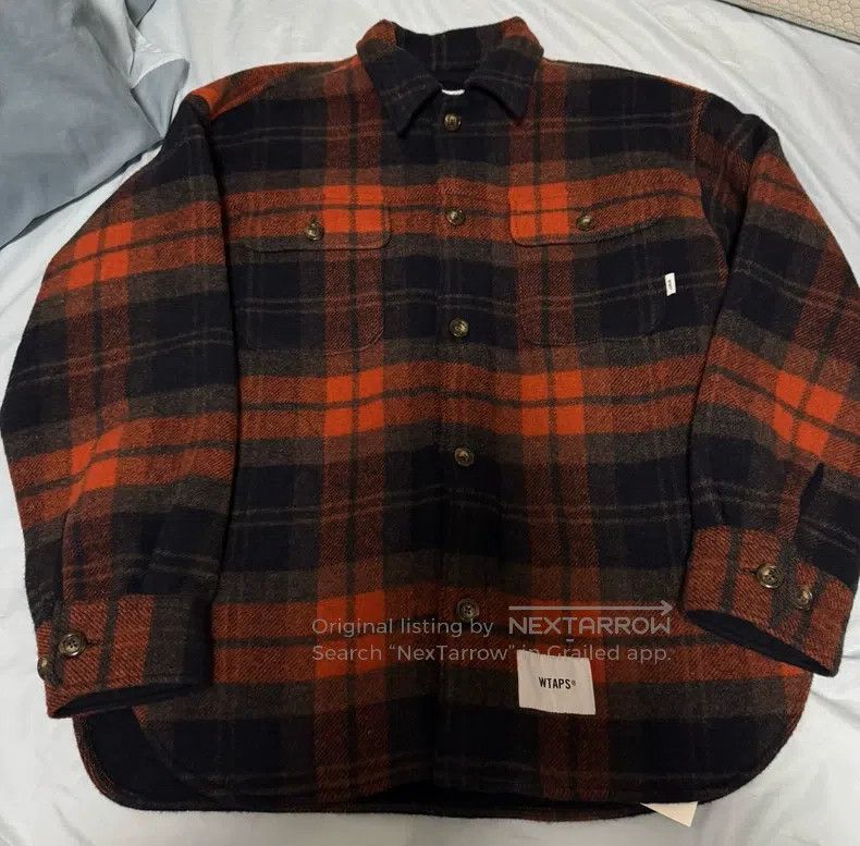 Wtaps Wtaps Black and red checkered shirt Size US L / EU 52-54 / 3 - 1 Thumbnail