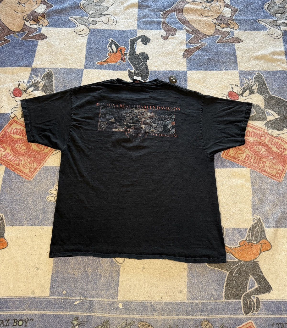 Harley Davidson Vintage thrashed Harley tee Size US XXL / EU 58 / 5 - 3 Thumbnail