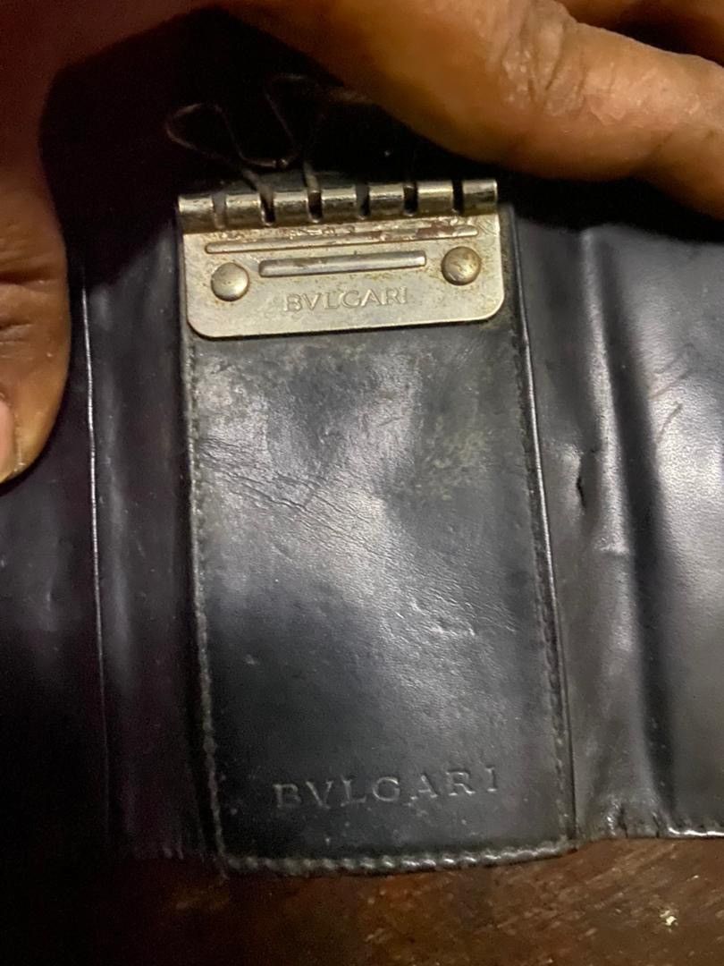 Bvlgari Bvlgari holder key distressed wallet Size ONE SIZE - 5 Thumbnail