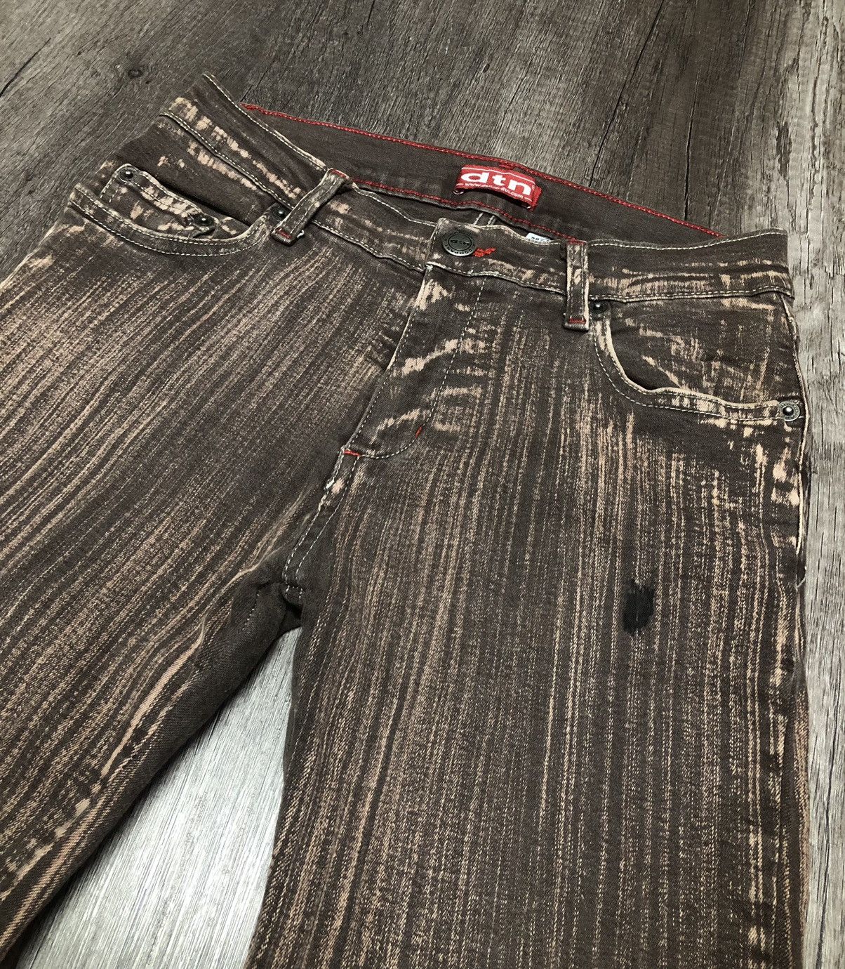 Designer × Japanese Brand VINTAGE DALTON GERMANY BERNING FLARE JEANS Size 27" / US 4 / IT 40 - 5 Thumbnail