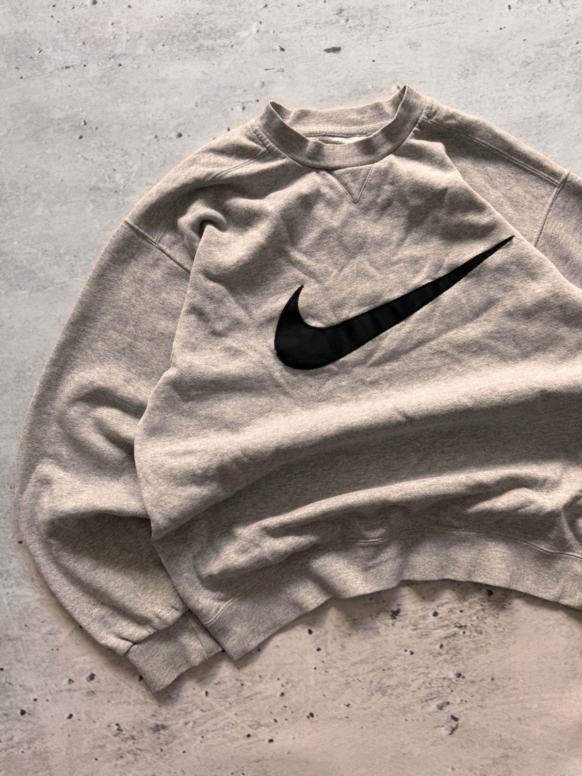 Nike × Vintage NIKE VINTAGE CENTER LOGO OVERSIZE BOXY SWEATSHIRT Size US S / EU 44-46 / 1 - 2 Thumbnail