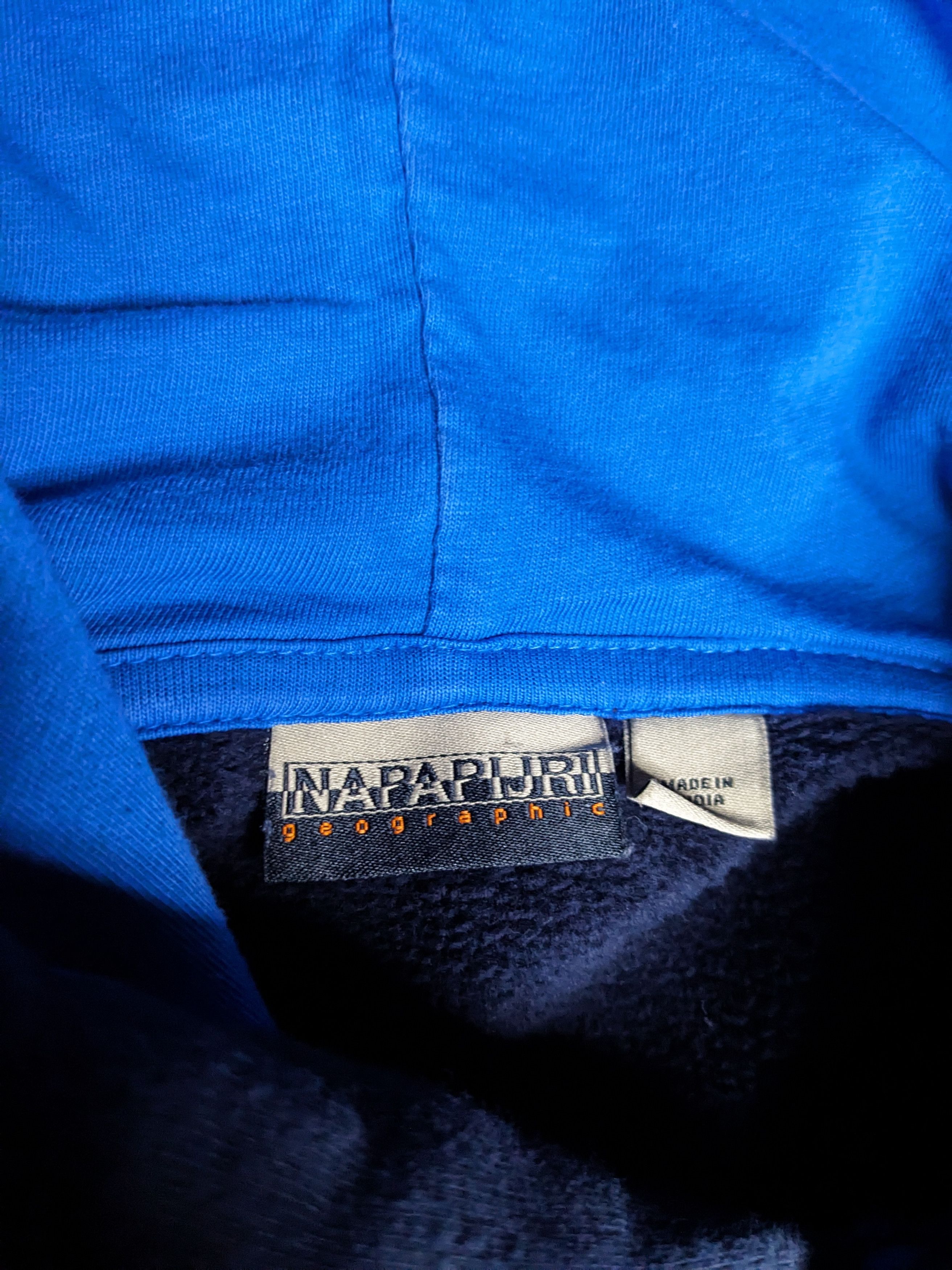 Napapijri VINTAGE Napapijri Burgee Geographic Hoodie Medium Sweater Size US M / EU 48-50 / 2 - 5 Thumbnail