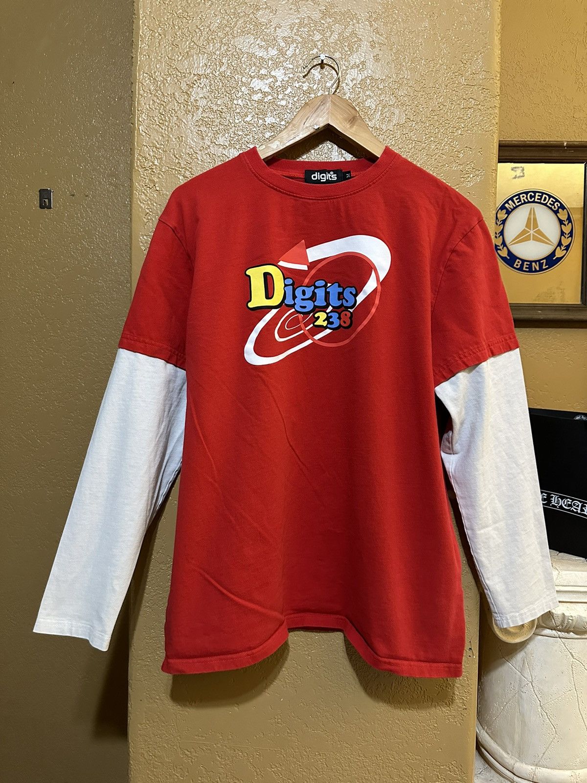 Other Digits 238 Layered Longsleeve T Shirt Medium Size US M / EU 48-50 / 2 - 1 Thumbnail