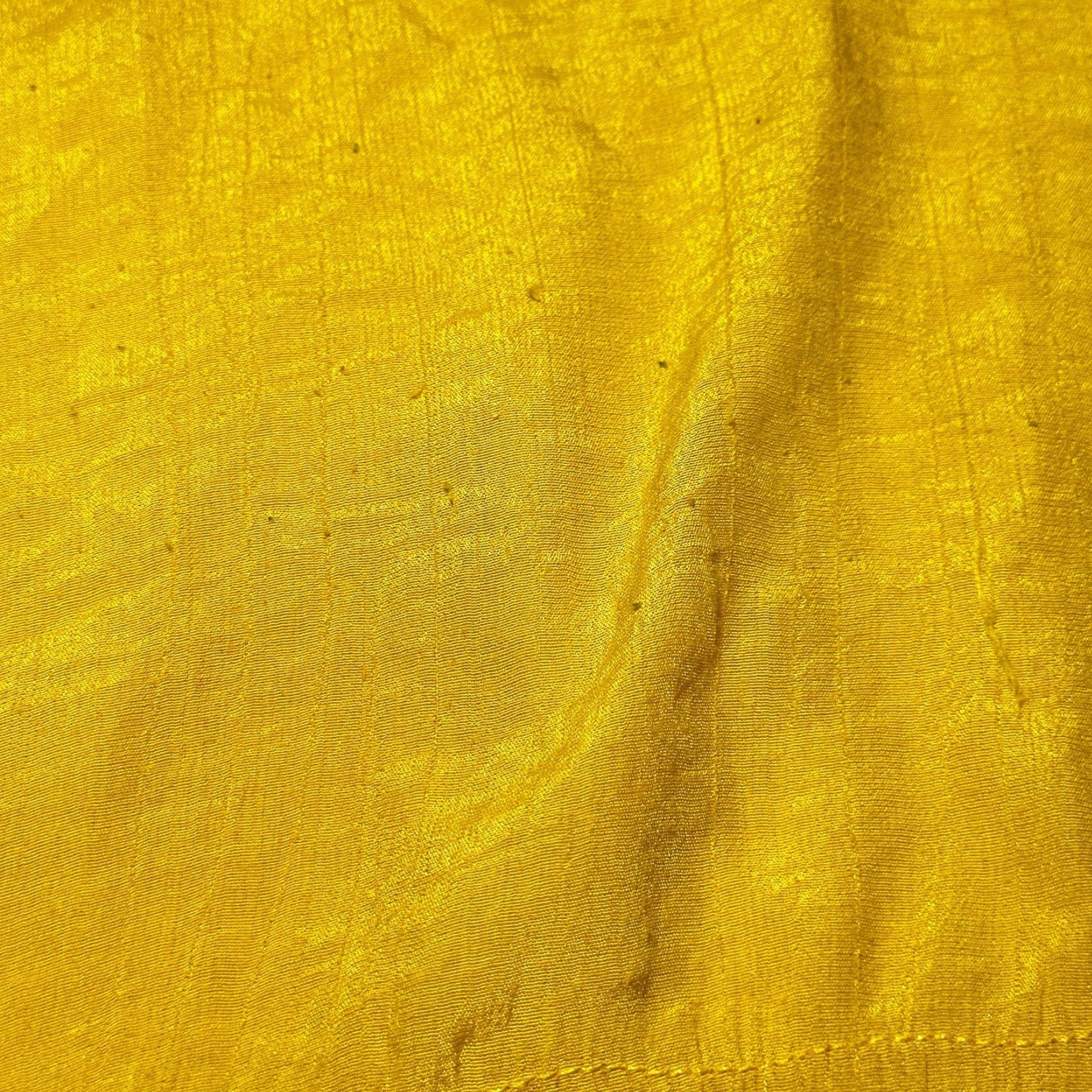 Vintage XXI Blouse Womens Size M Yellow Round Neck Short Sleeve Lightweight Boho Shirt SNAGS Size M / US 6-8 / IT 42-44 - 5 Thumbnail
