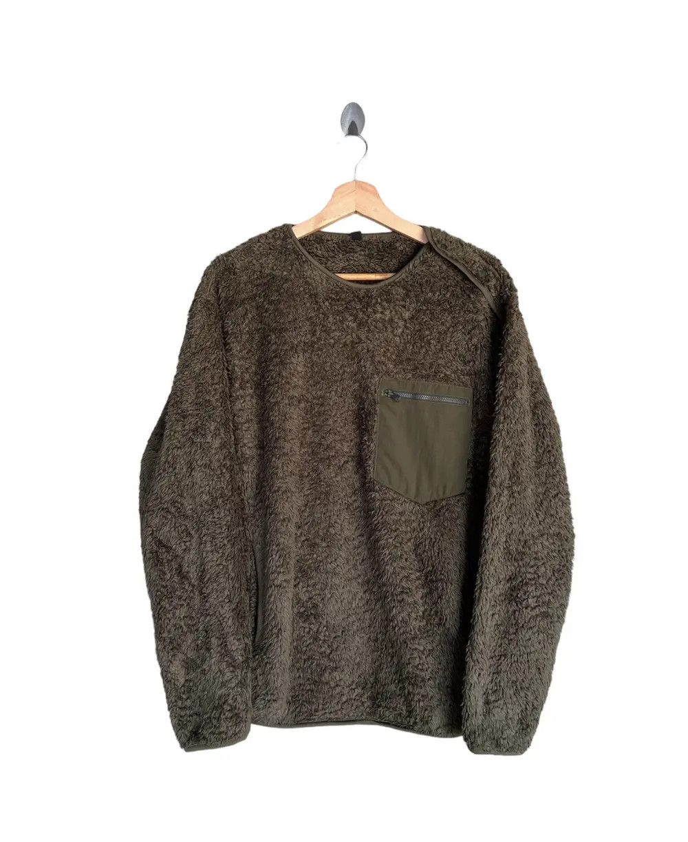 Japanese Brand Japanese Brand Uniqlo Fleece Style Sweatshirt Size US L / EU 52-54 / 3 - 1 Thumbnail