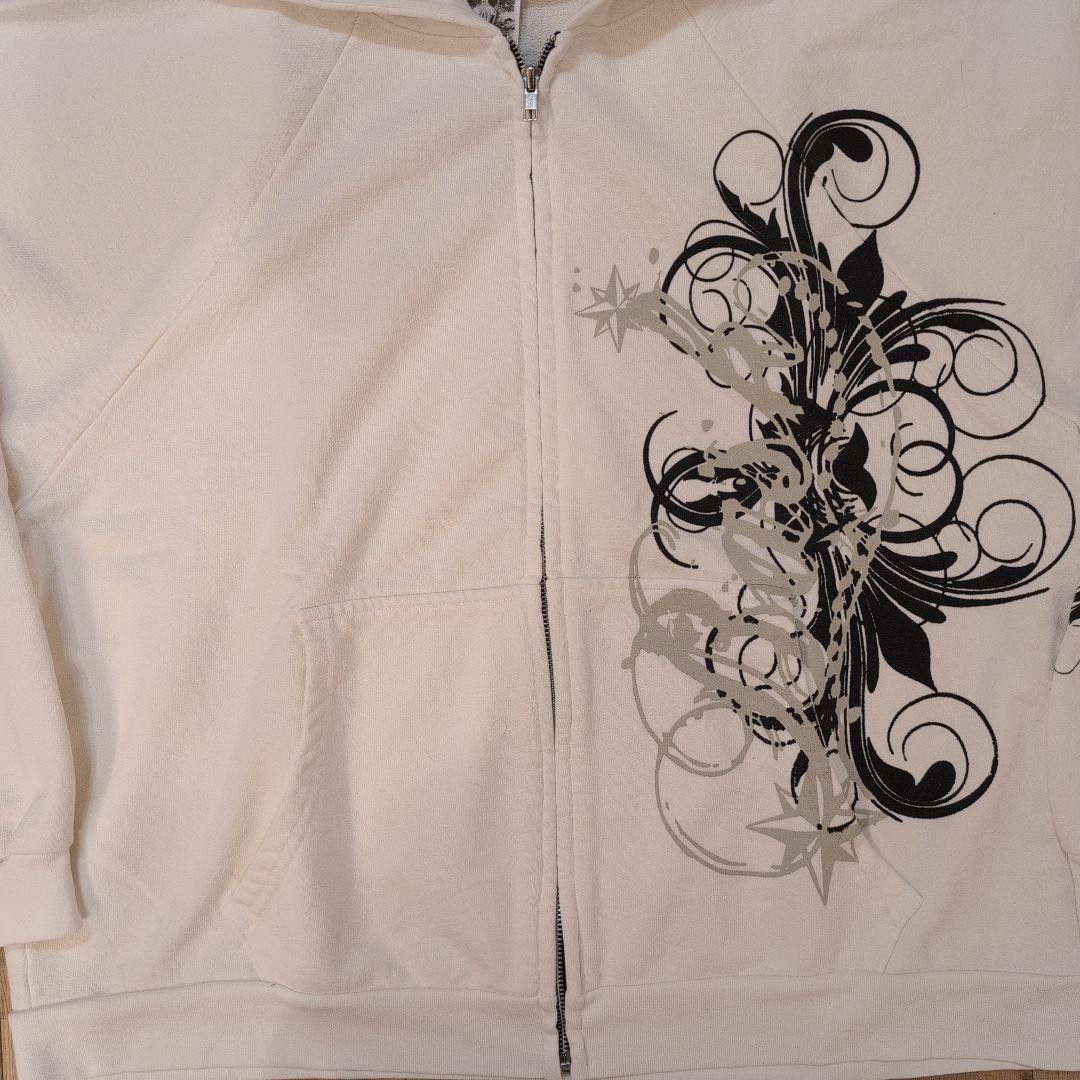 basketcase gallery Basketcase Gallery LEXI v2 Zip Hoodie Bone L Archive Size US L / EU 52-54 / 3 - 5 Thumbnail