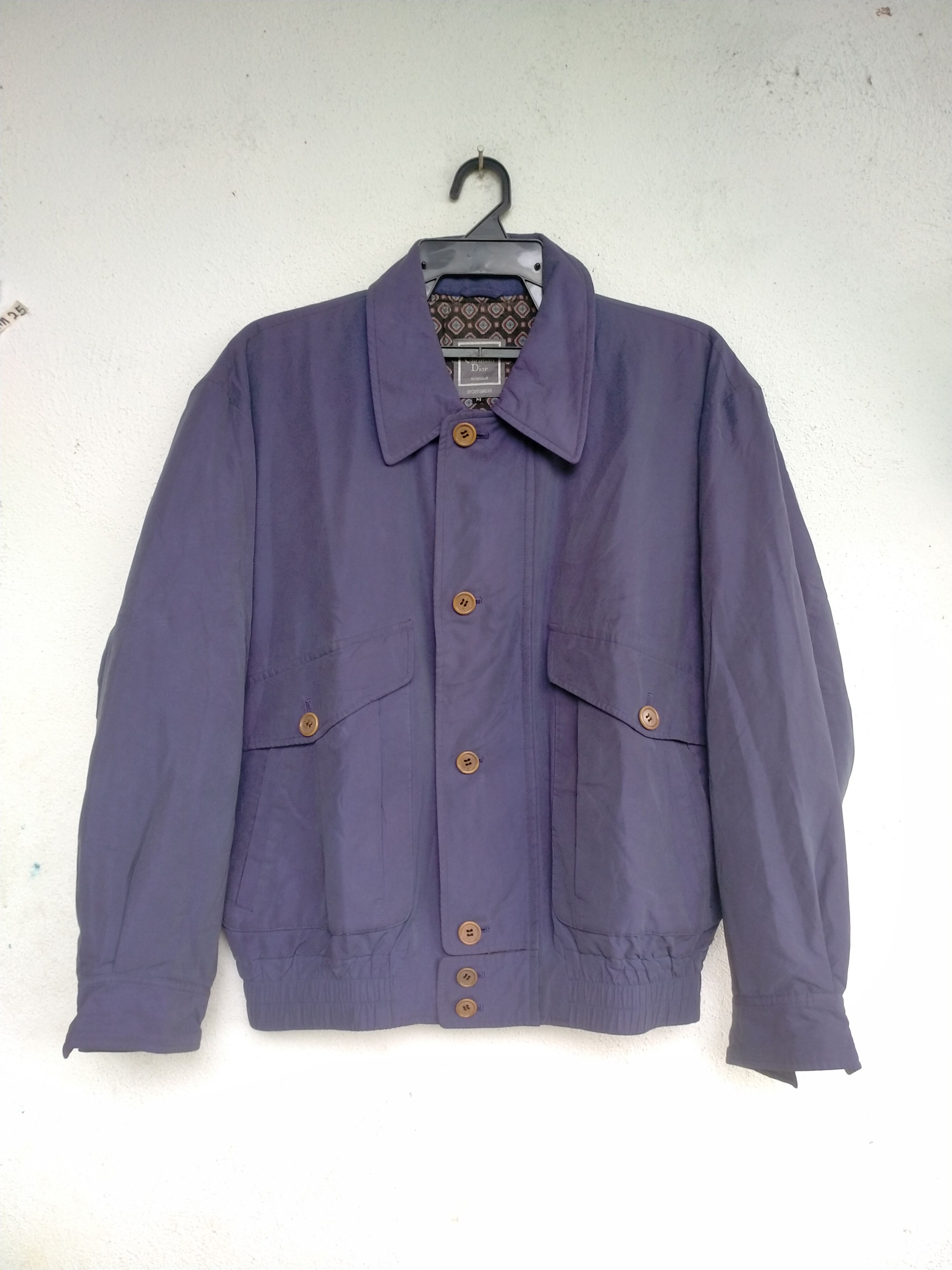 Christian Dior Monsieur × Vintage Vintage 80s-90s Christian Dior Bomber Size US M / EU 48-50 / 2 - 1 Thumbnail