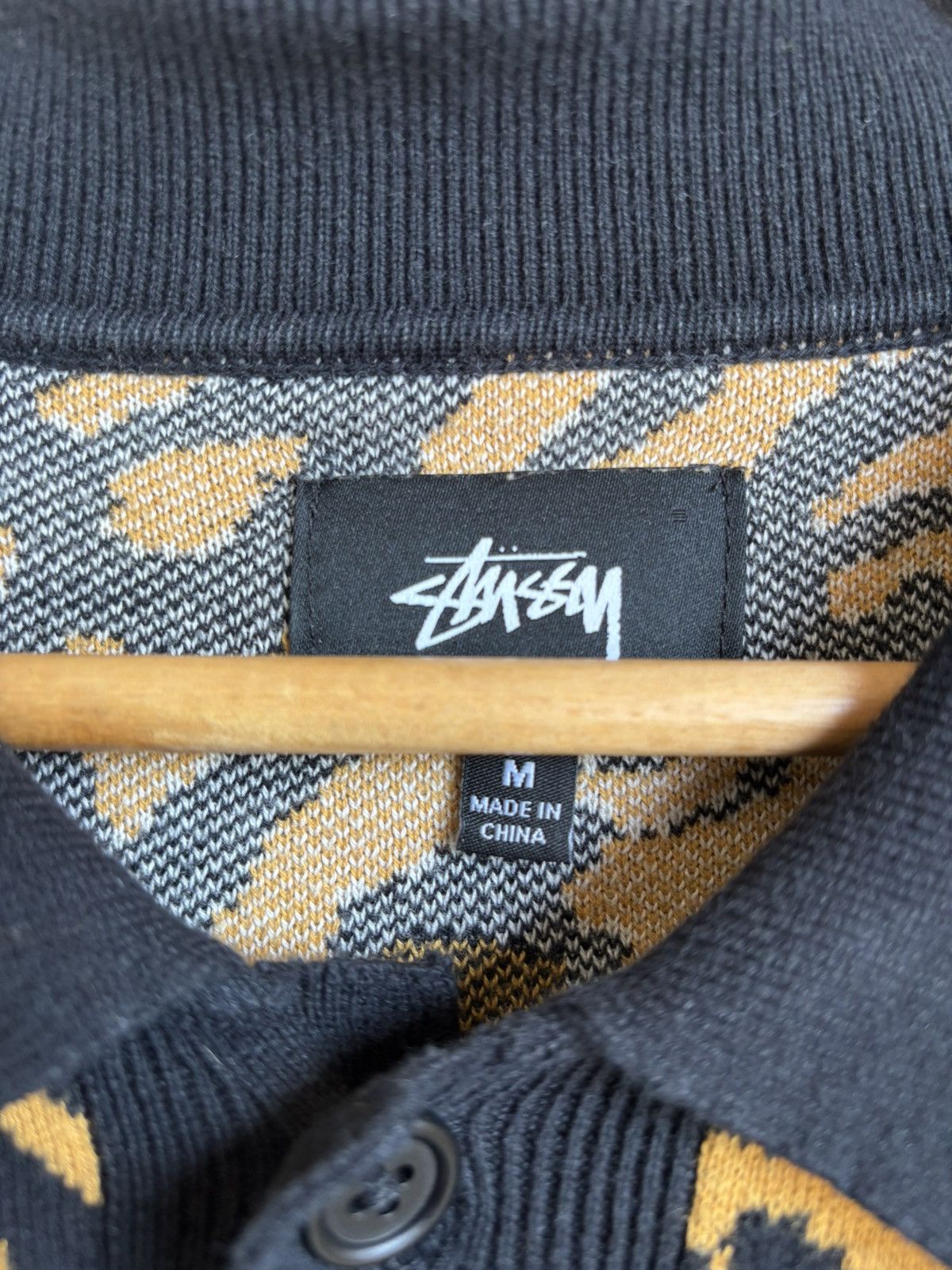 Stussy Studsy Leopard Cheetah Button Up Shirt Size US M / EU 48-50 / 2 - 2 Thumbnail