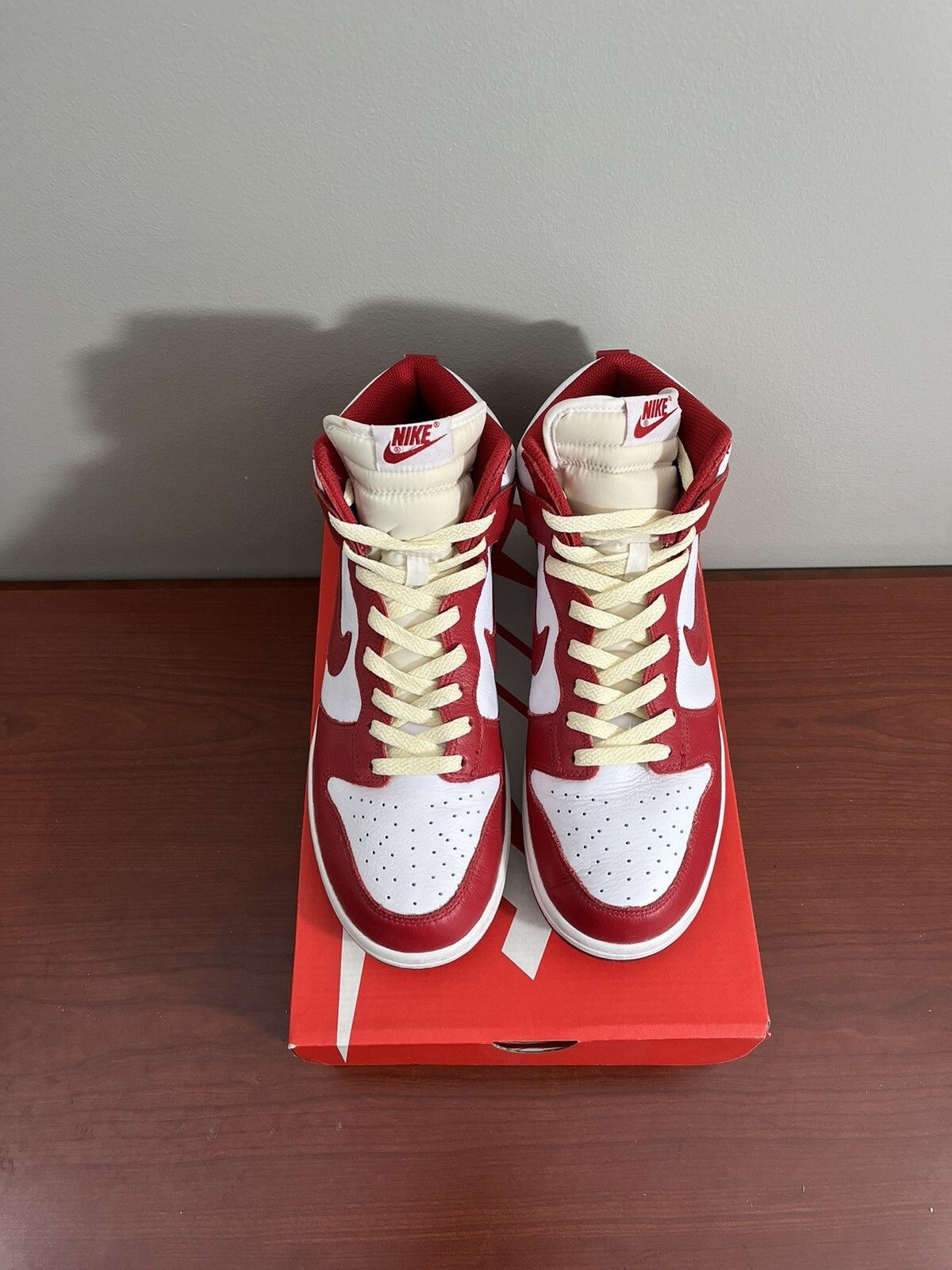 Nike Nike Dunk High St. Johns 2016 btts pack Size 10 Virgil Red Size US 10 / EU 43 - 4 Thumbnail