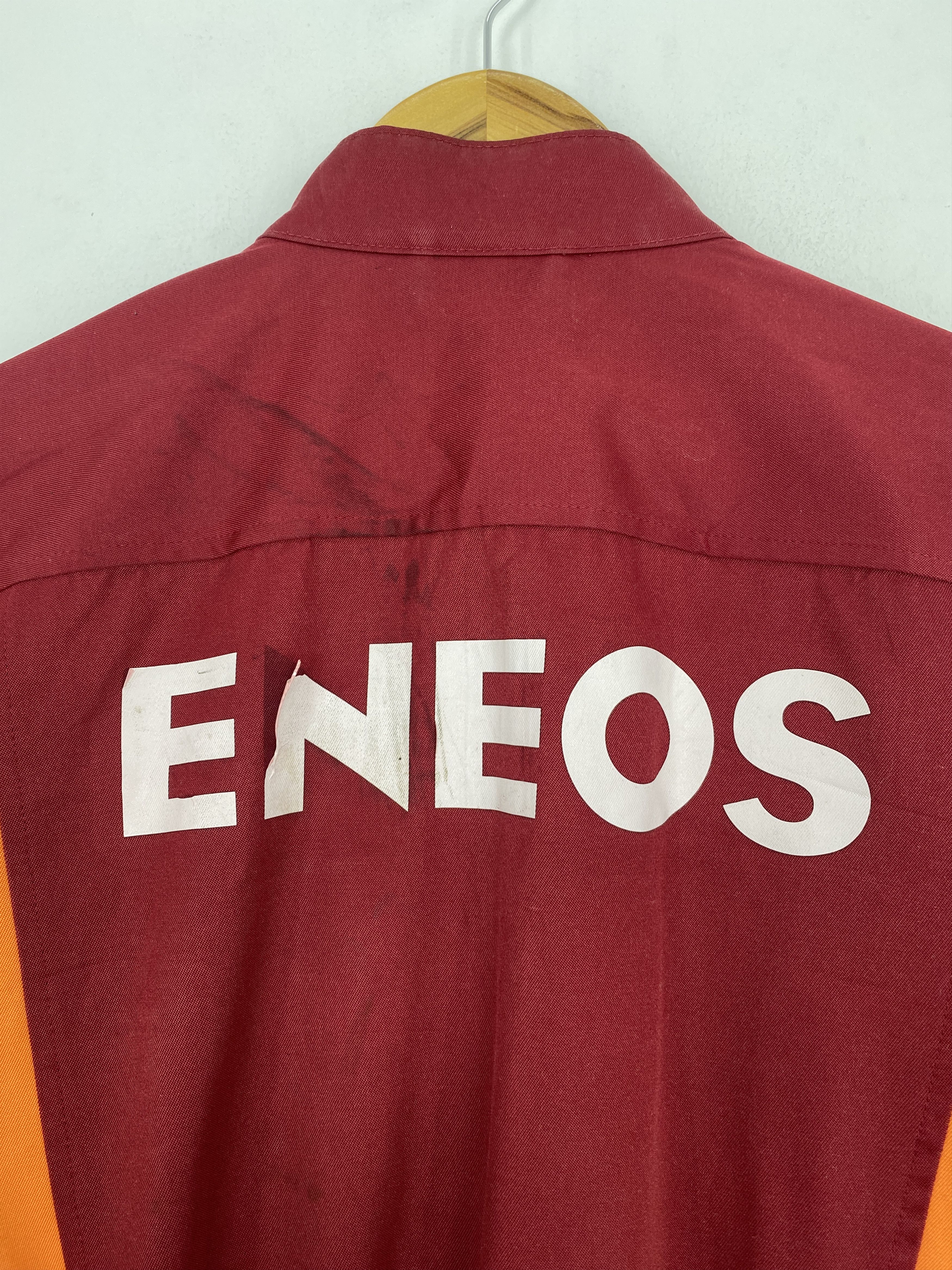 Japanese Brand Vintage Eneos Initial D Movie Mechanic Coverall J1846 Size US M / EU 48-50 / 2 - 10 Thumbnail