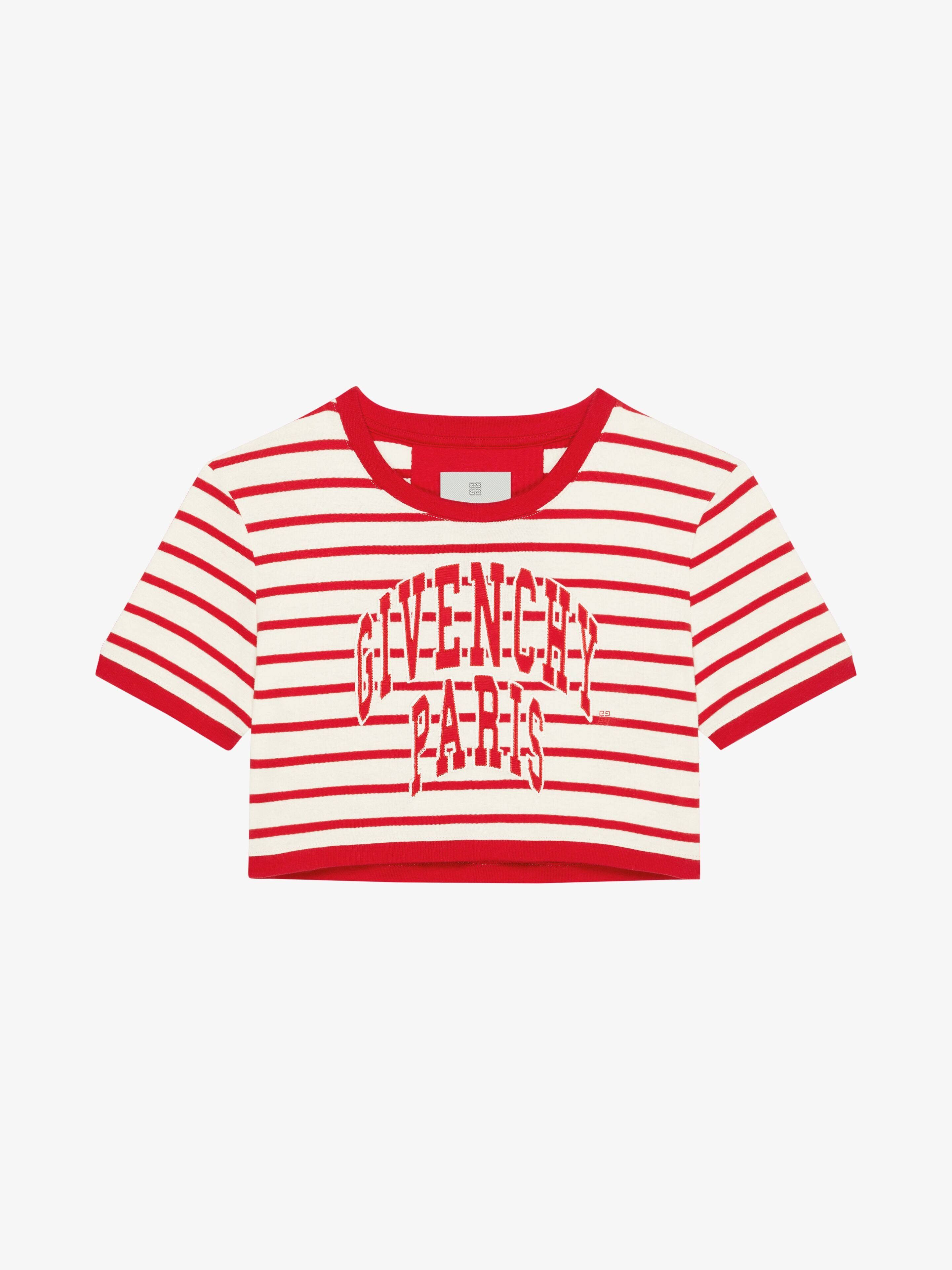image of Givenchy O1Srvl11E0224 Tank Top In Red & White in Red/White, Women's (Size Small)