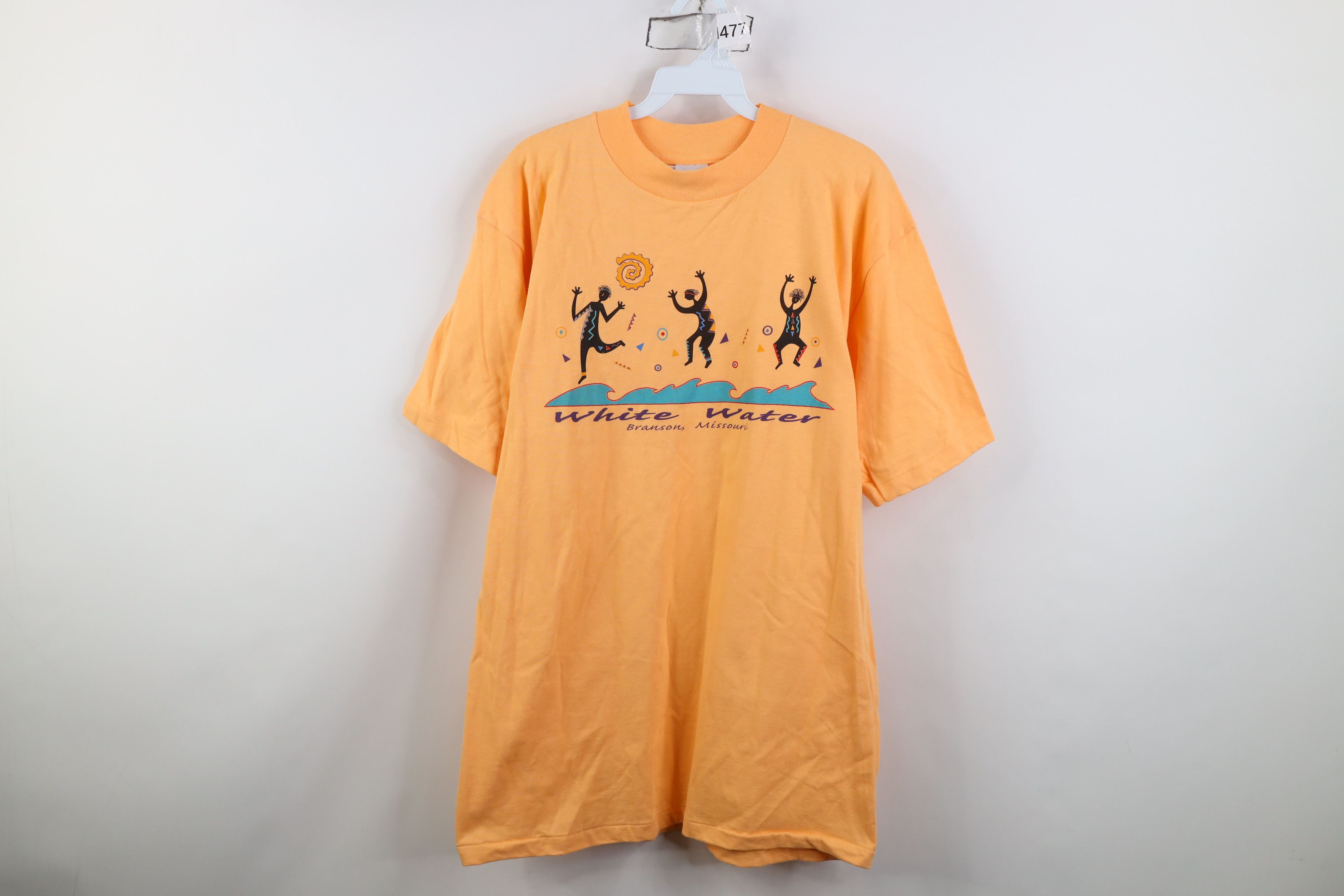 Vintage Vintage 90s Streetwear Water Branson Kokopelli T-Shirt USA Size US L / EU 52-54 / 3 - 1 Thumbnail