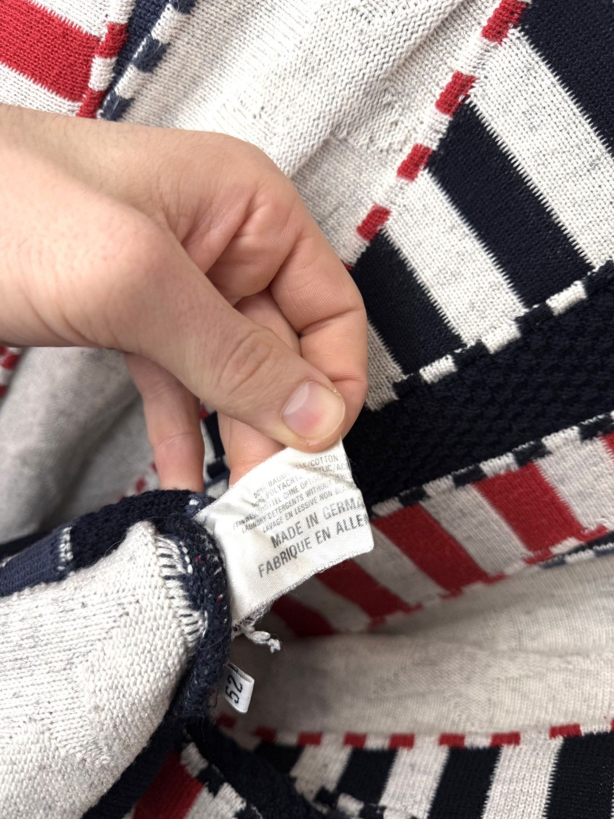 Coogi Rare Vintage Carlo Colucci American Flag Coogi Style Sweater Size US L / EU 52-54 / 3 - 8 Thumbnail