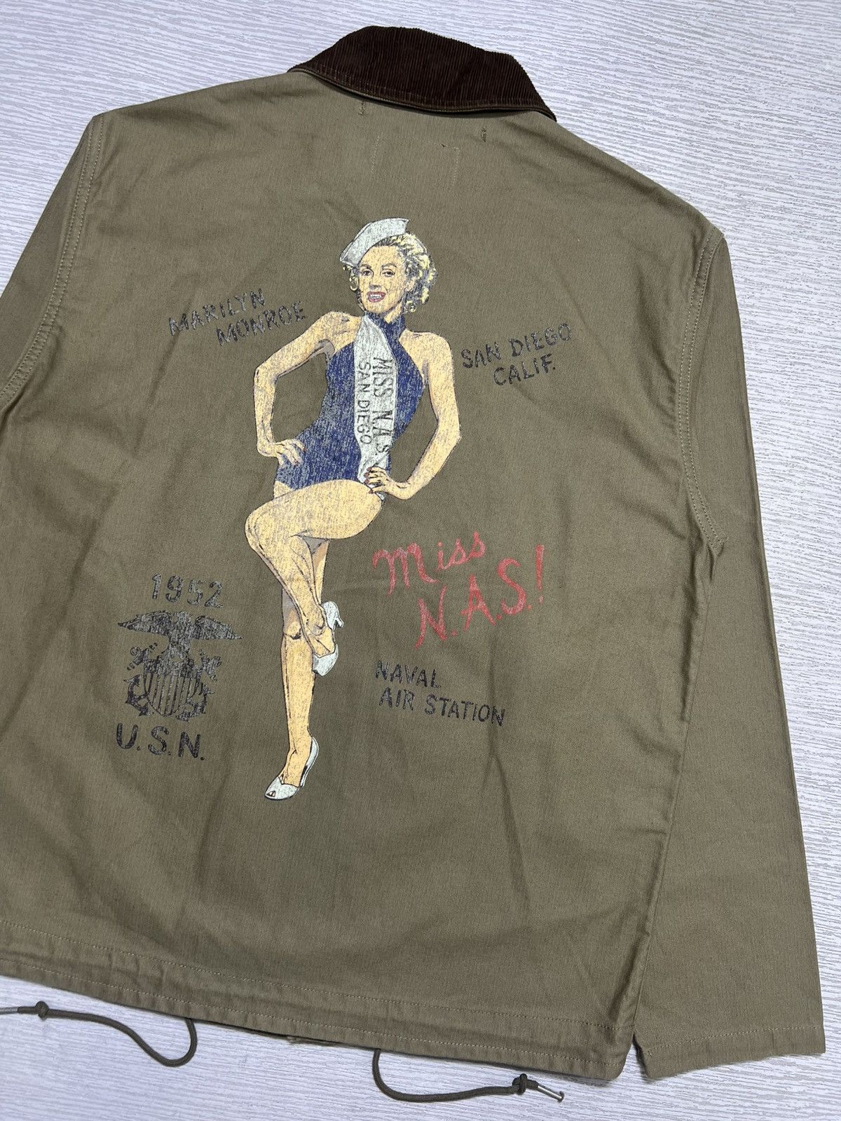 TOYS McCOY Toys McCoy - Marilyn Monroe 'MISS N.A.S' N1 Civilian Jacket Size US S / EU 44-46 / 1 - 12 Thumbnail