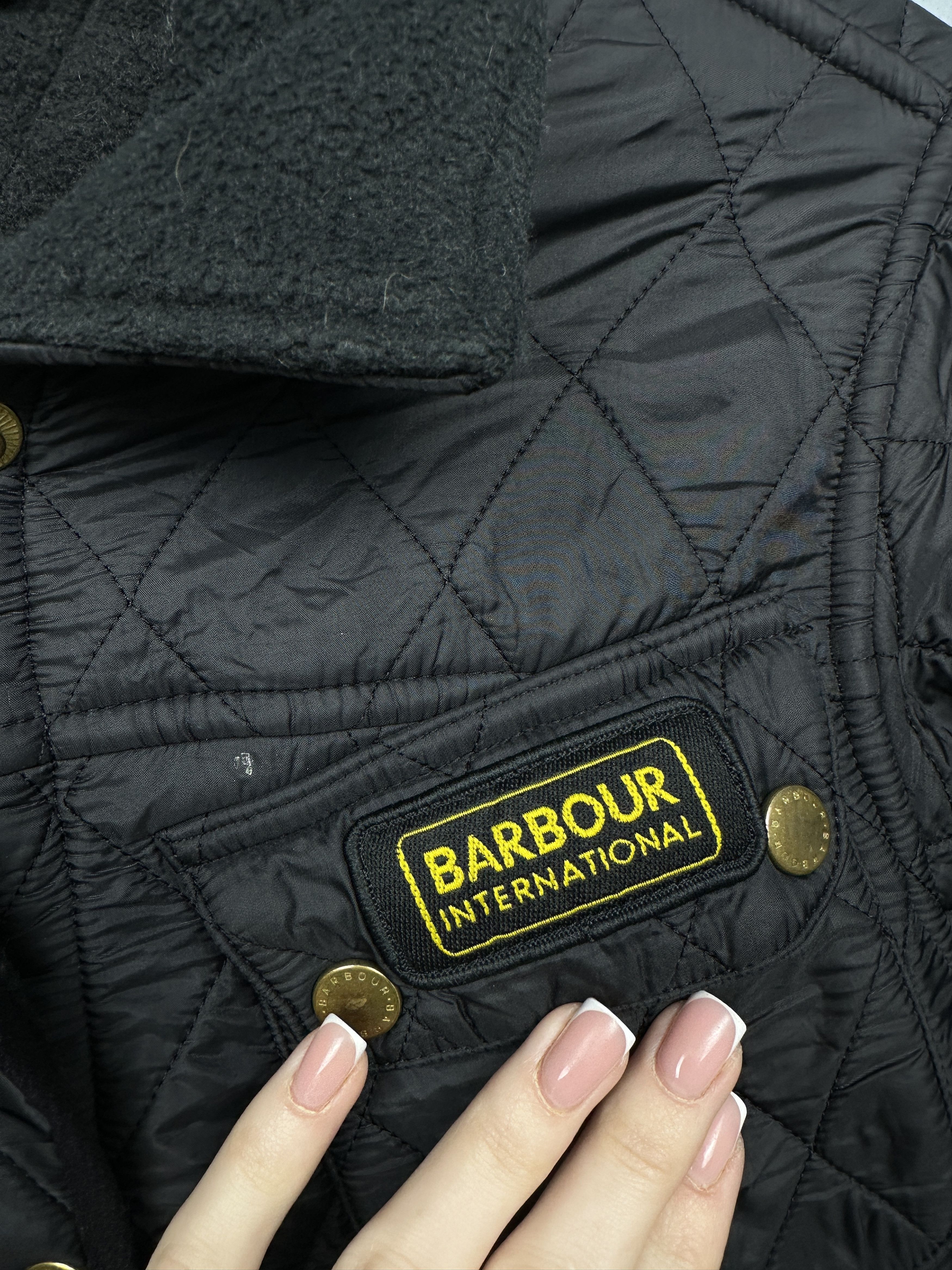 Barbour × Vintage Barbour International Polarquilt Quilted Jacket Size M / US 6-8 / IT 42-44 - 4 Thumbnail