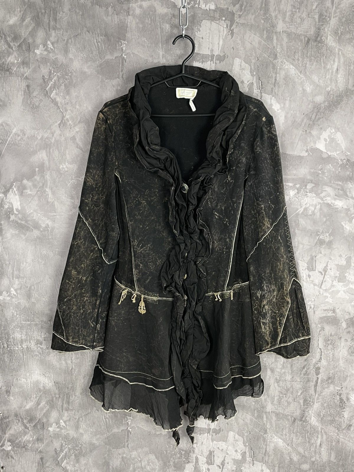 If Six Was Nine × Japanese Brand × Vintage Vintage Avant Garde IfSixWasNine Style Y2K Faded Dress Size M / US 6-8 / IT 42-44 - 1 Thumbnail