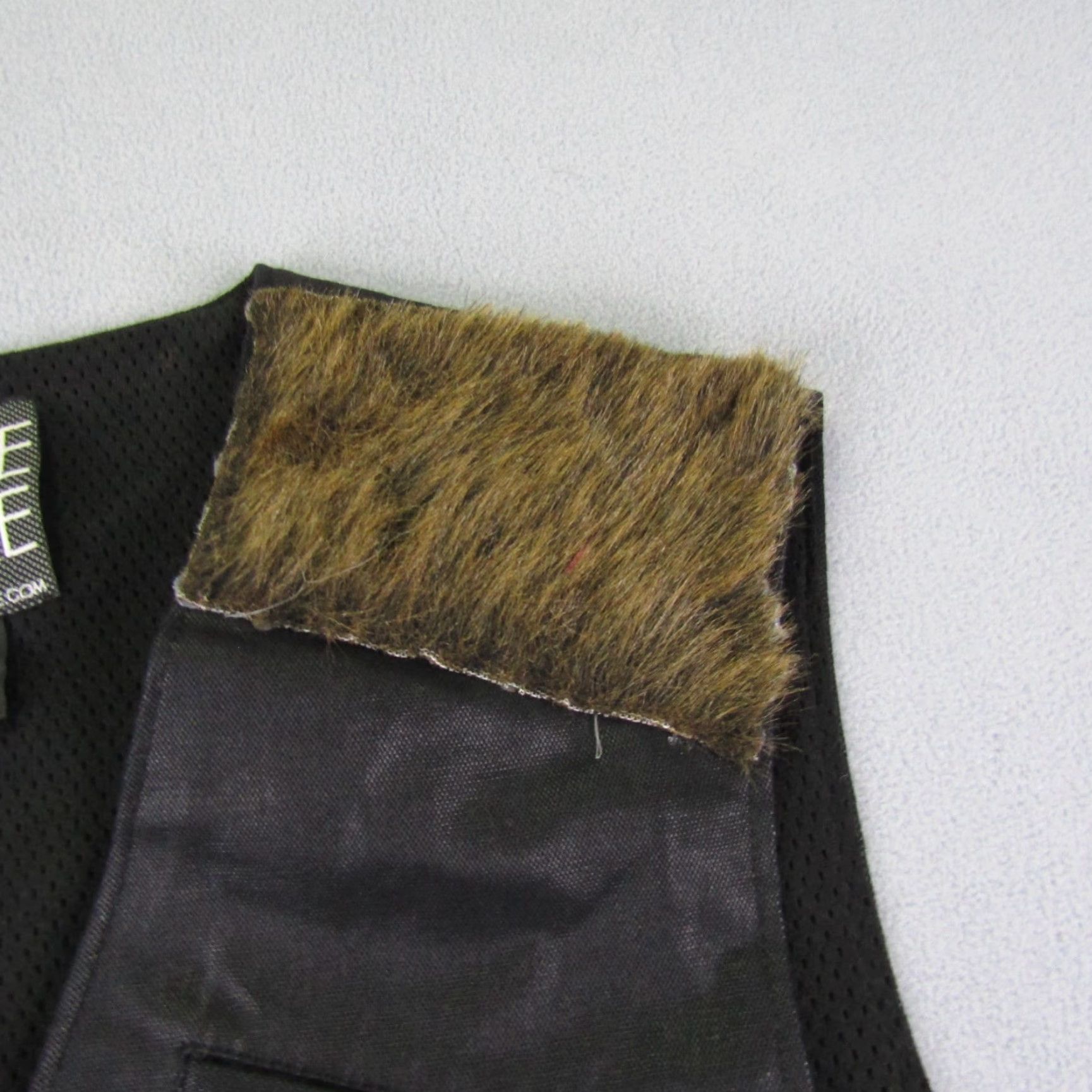 Vintage Kane And Unke Vest Mens Large Black Coat Waist Outdoors Button Up Faux Trim Pockets Lightweight Size US L / EU 52-54 / 3 - 3 Thumbnail