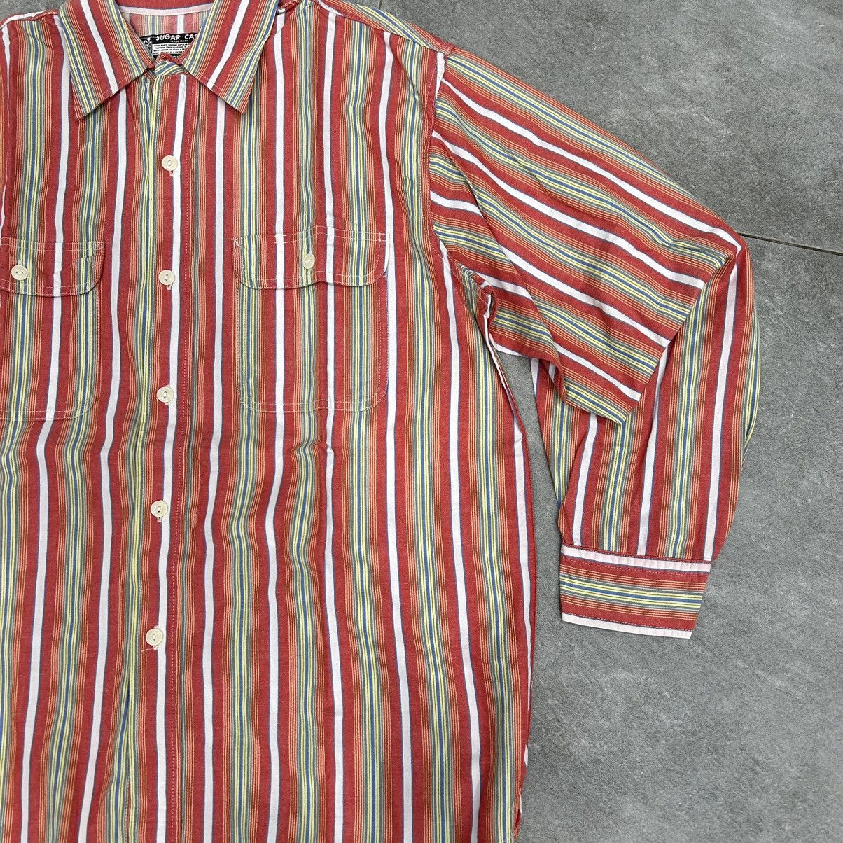 Sugar Cane Vintage 90s Sugar Cane Shirt Button Up Flanel Long Slevee Size US XL / EU 56 / 4 - 7 Thumbnail