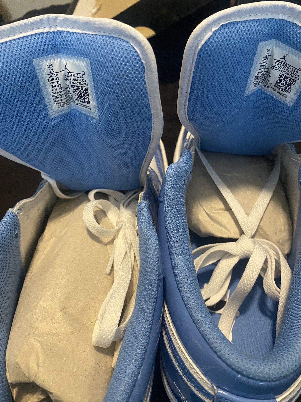 Jordan Brand × Nike Air Jordan 1 Low Legend Blue Size US 11 / EU 44 - 3 Thumbnail