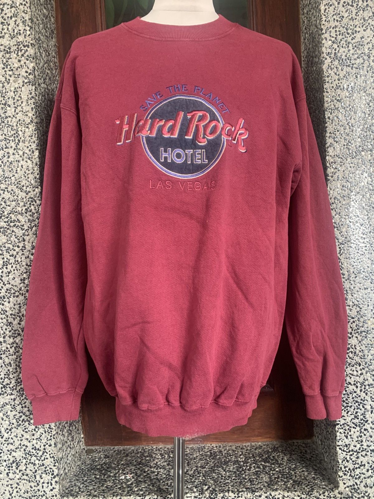 Hard Rock Cafe Vintage 90s Hard Rock Hotel Las Vegas Sweatshirt Size US M / EU 48-50 / 2 - 1 Thumbnail