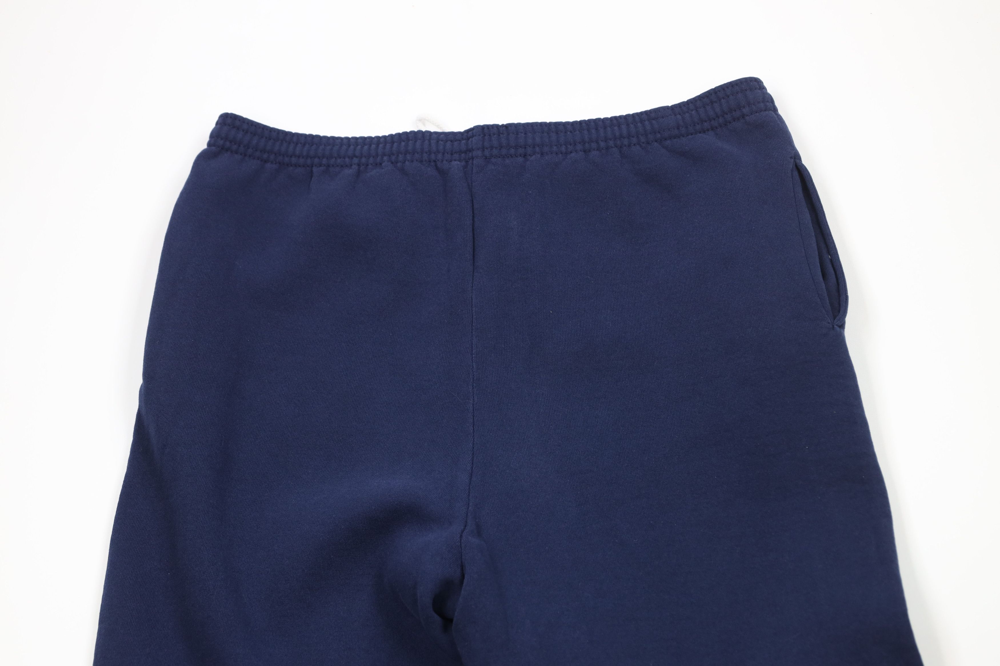 Russell Athletic × Vintage Vintage 90s Russell Athletic Cuffed Sweatpants Joggers Blue Size US 38 / EU 54 - 11 Thumbnail