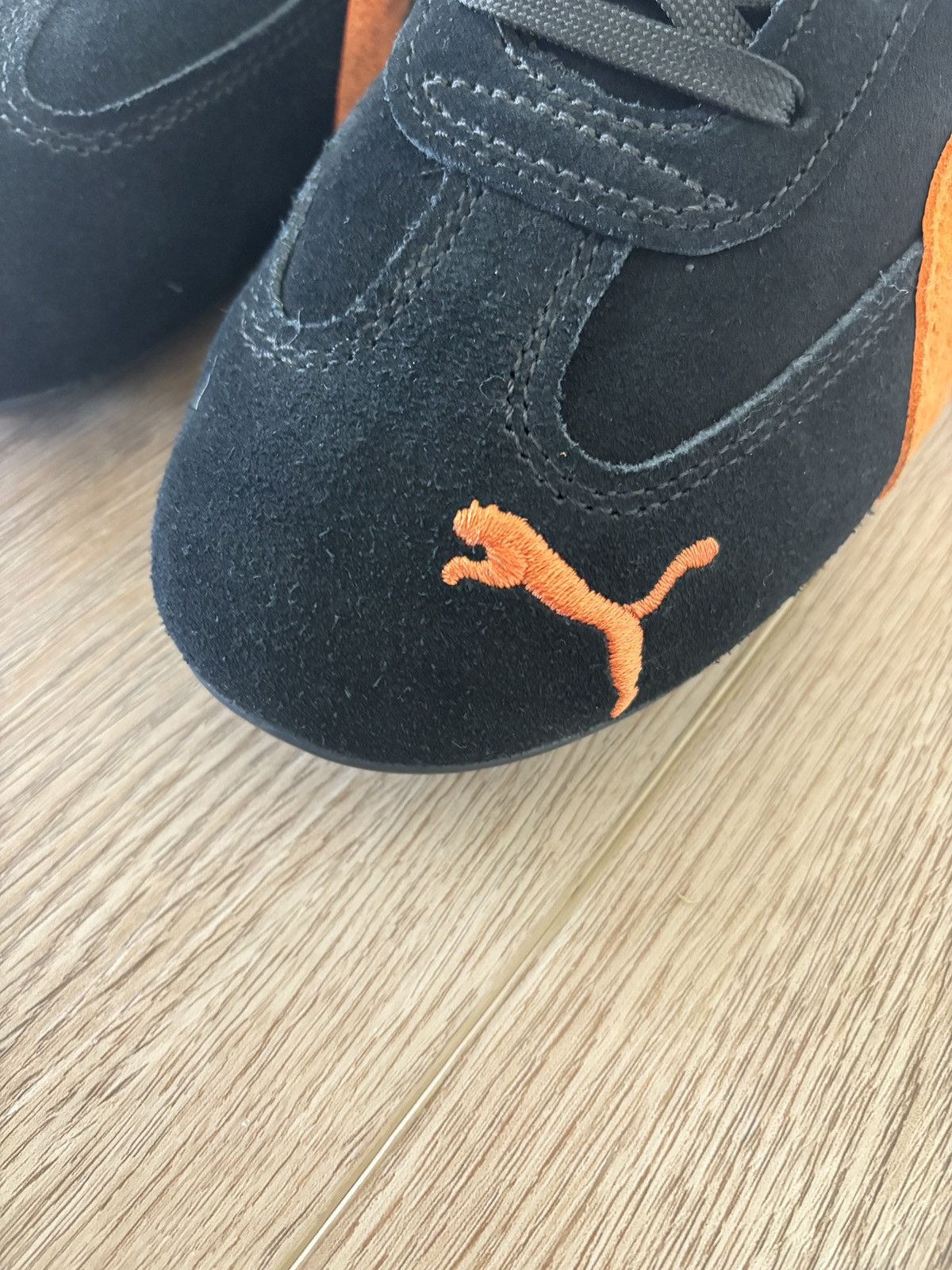 Puma Puma Speedcat Black Orange Rickie Size US 9.5 / EU 42-43 - 3 Thumbnail