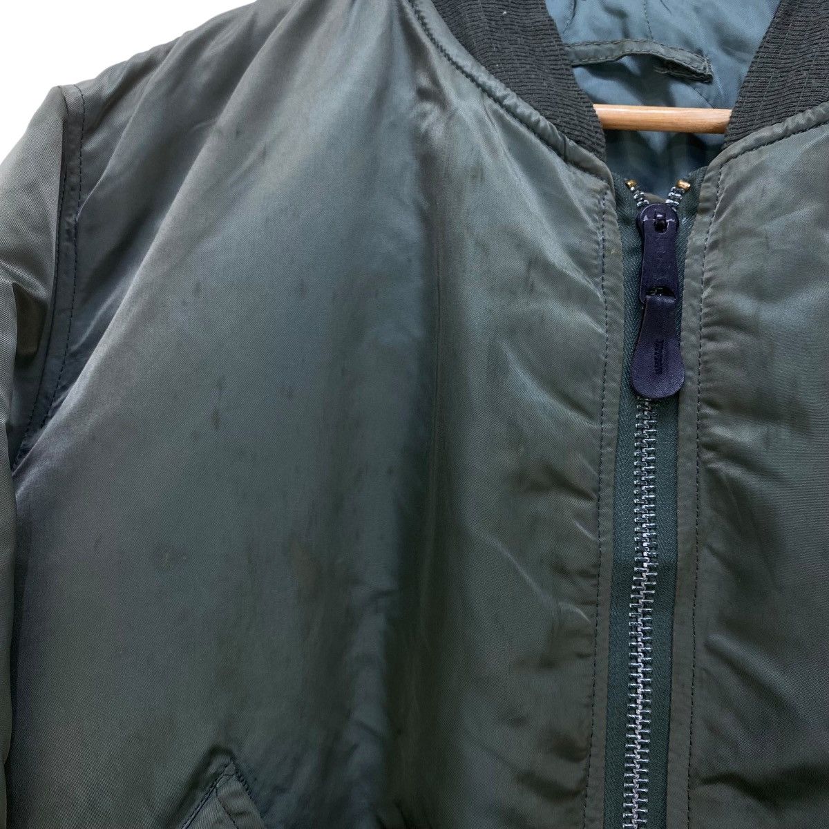 Alpha Industries 🔥Vintage Alpha Ma1 Bomber Jacket Size US M / EU 48-50 / 2 - 4 Thumbnail