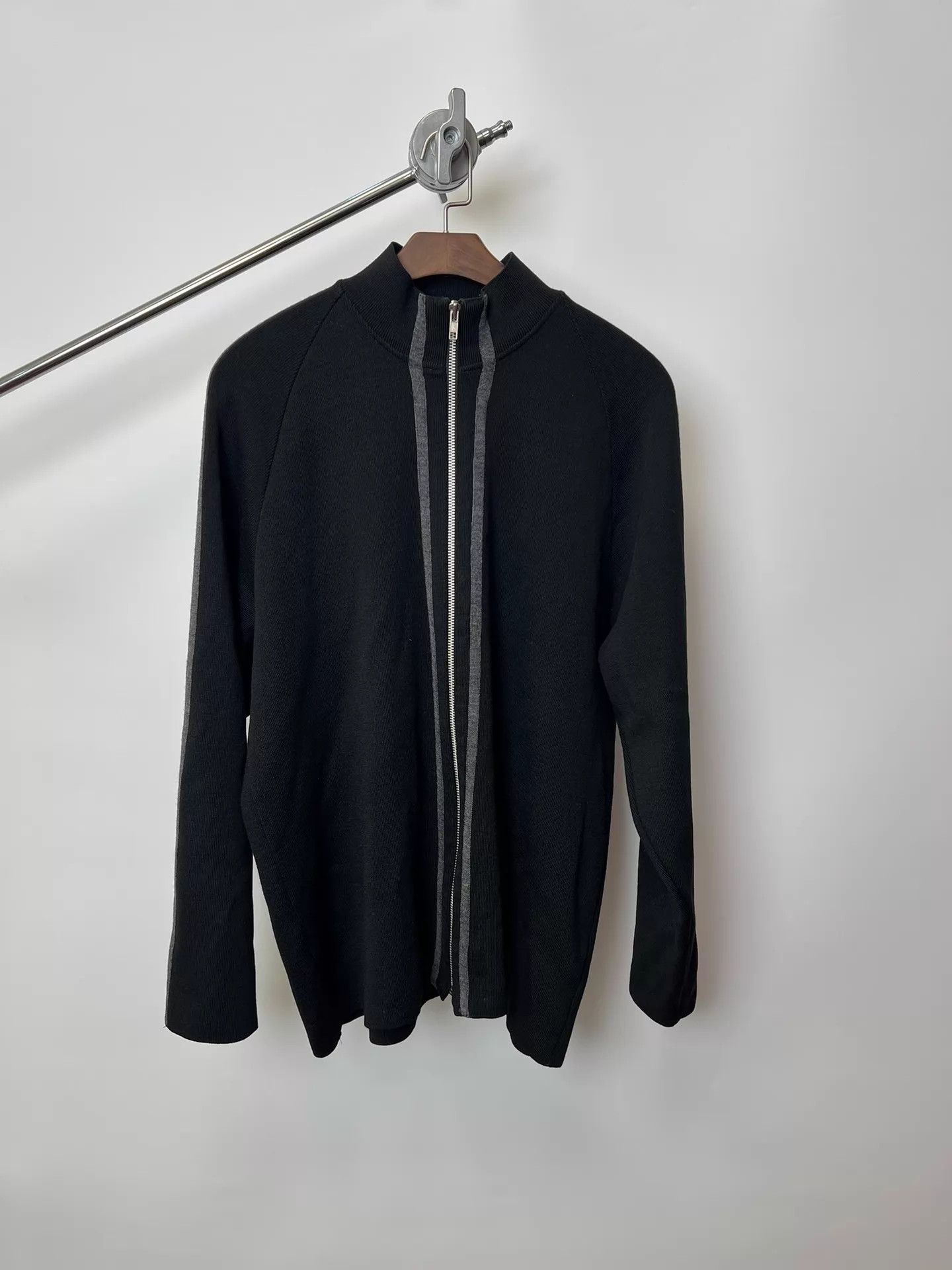 Yohji Yamamoto Yohji Yamamoto YS for Men Zip Wool Knit Cardigan Size US L / EU 52-54 / 3 - 2 Thumbnail