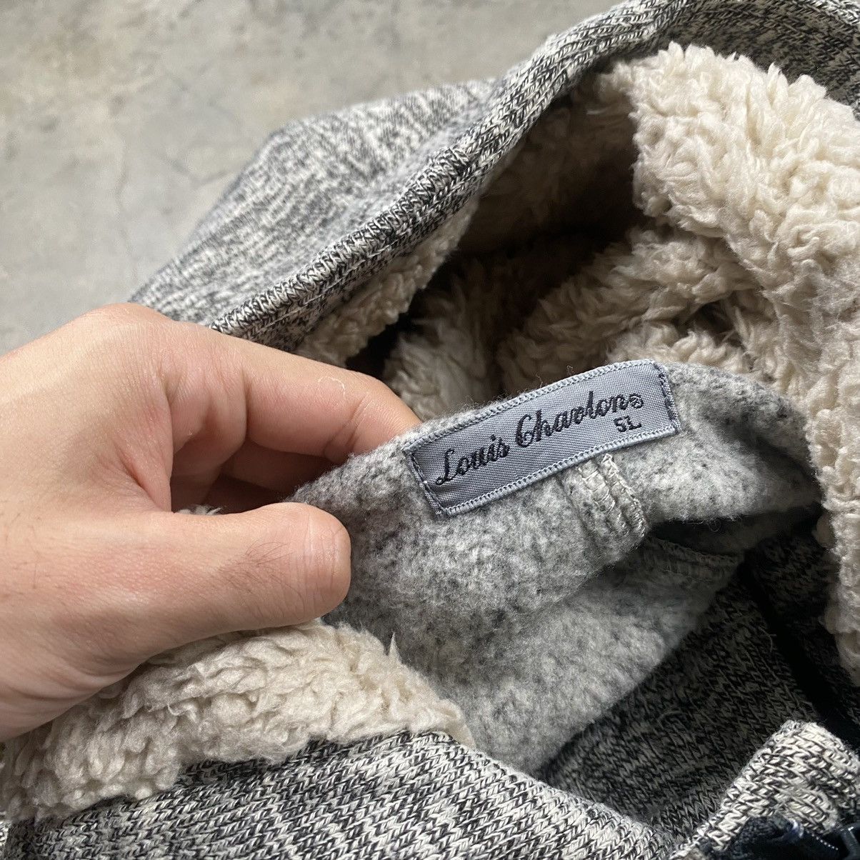 Designer × Japanese Brand Louis Chavlon Wool Fur Zip Up Hoodie Jacket Size US XL / EU 56 / 4 - 6 Thumbnail