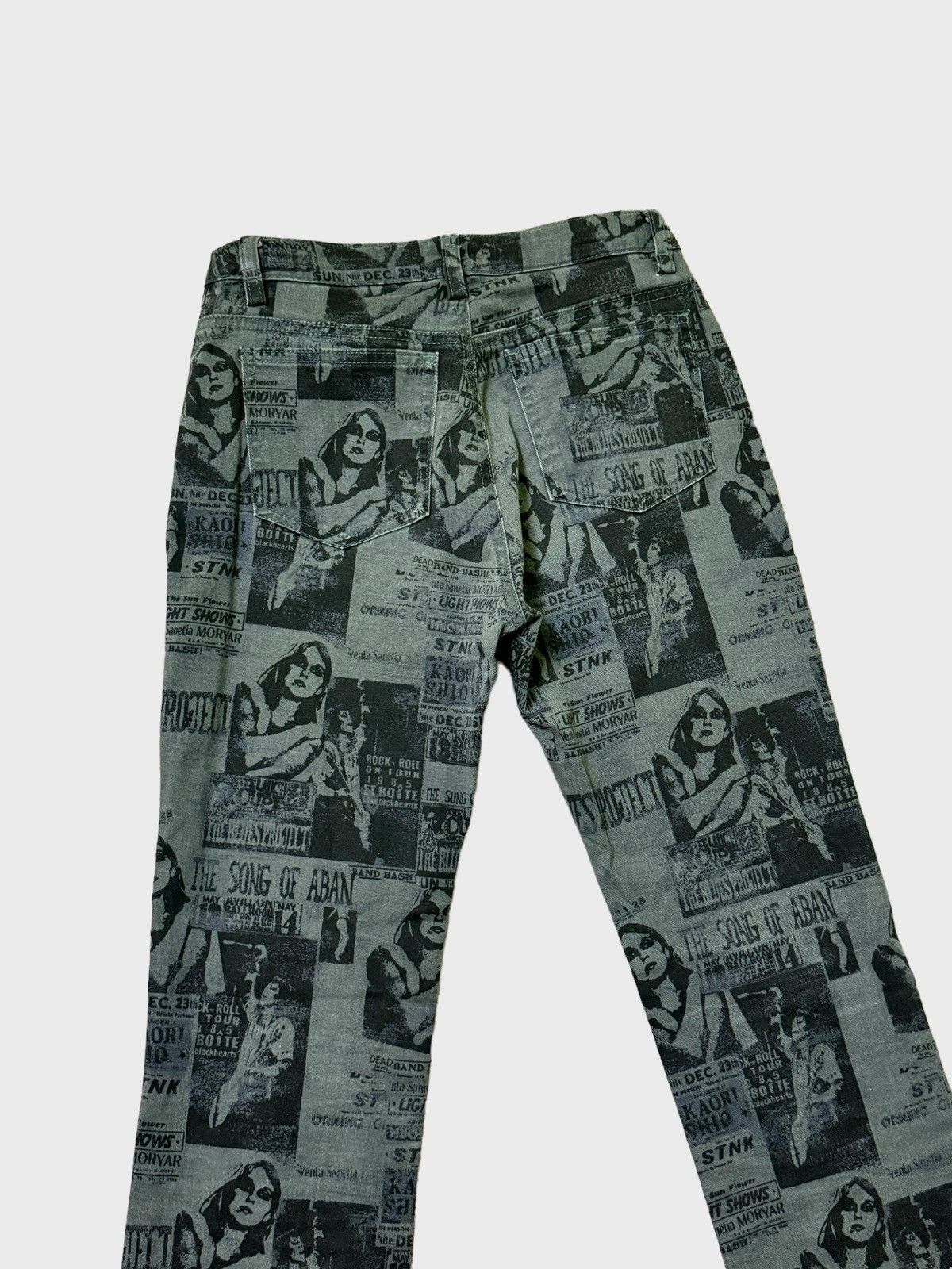 Hysteric Glamour × Japanese Brand Et-Botte sexy Girl The Song of Aban Overprint Pant Size 24" / US 00 / IT 34 - 9 Thumbnail