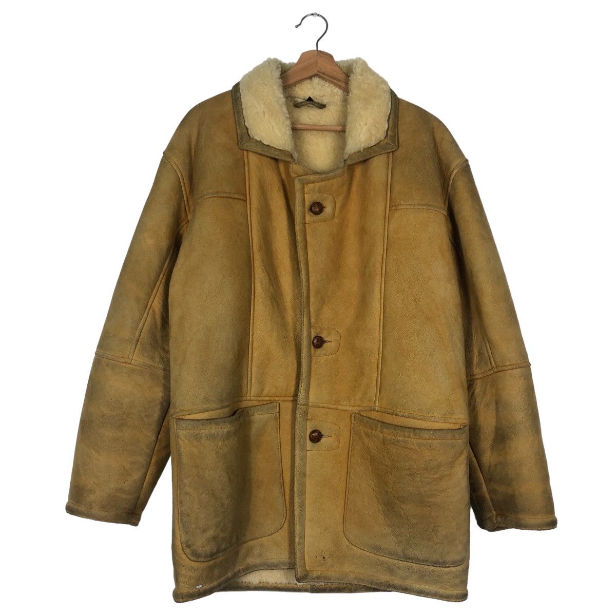 Japanese Brand 🔥90’s Vintage Genuine Leather Jacket Mink Fur Giannone Size US M / EU 48-50 / 2 - 1 Thumbnail