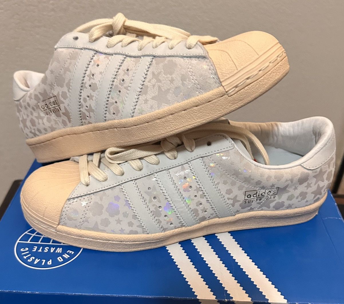 Adidas Adidas Superstar Vintage - White/Metallic Gold Size US 9.5 / EU 42-43 - 1 Thumbnail