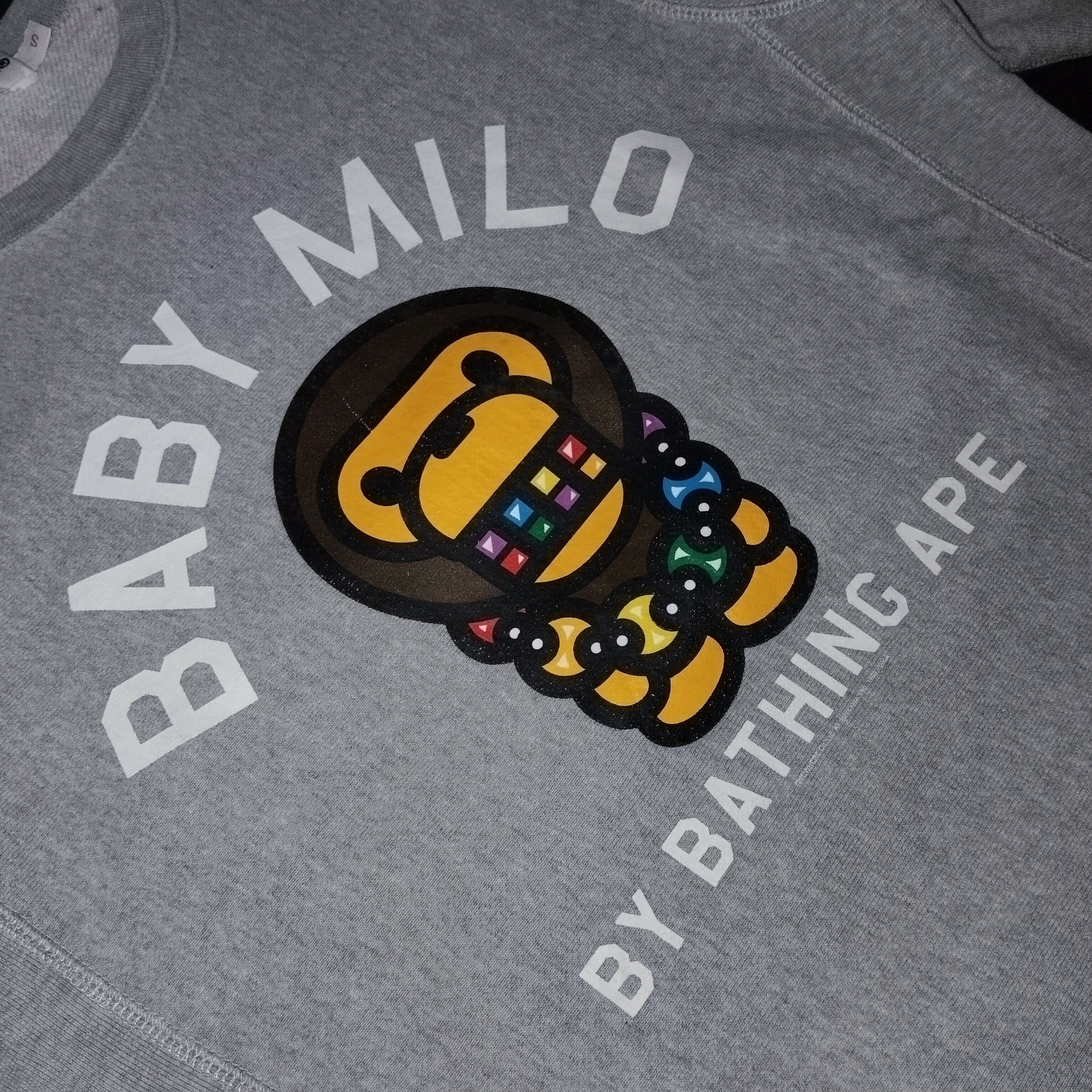 Bape 2008 Bape Baby Milo Crewneck Size S / US 4 / IT 40 - 3 Thumbnail