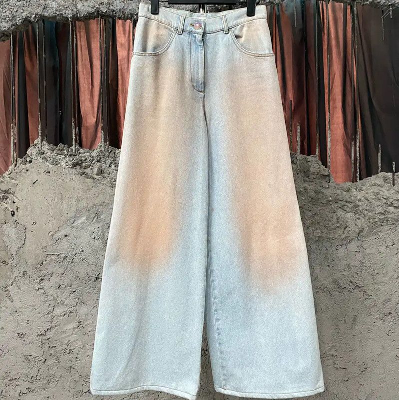 Chanel Chanel Light Blue Women's Jeans 0089 Size 28" / US 6 / IT 42 - 1 Thumbnail