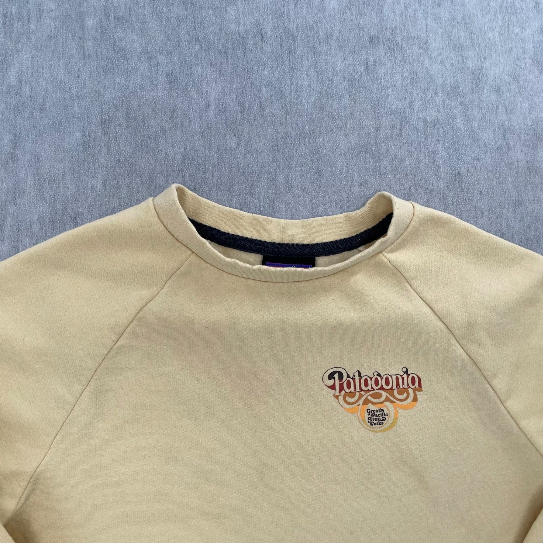 Patagonia Patagonia Sweater Womens Medium Yellow Crew Neck Great Pacific Iron Works Ladies Size M / US 6-8 / IT 42-44 - 4 Thumbnail