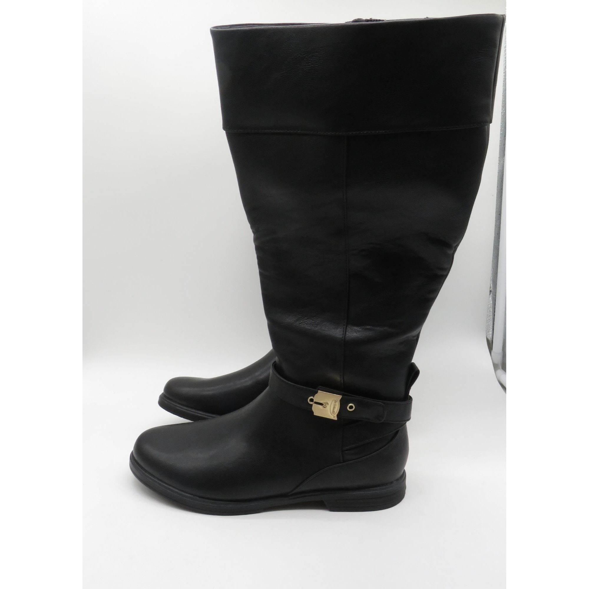 Other Dr Scholls Hello Rider Women's Black Wide Calf Knee-High Boo Size US 9 / IT 39 - 4 Thumbnail