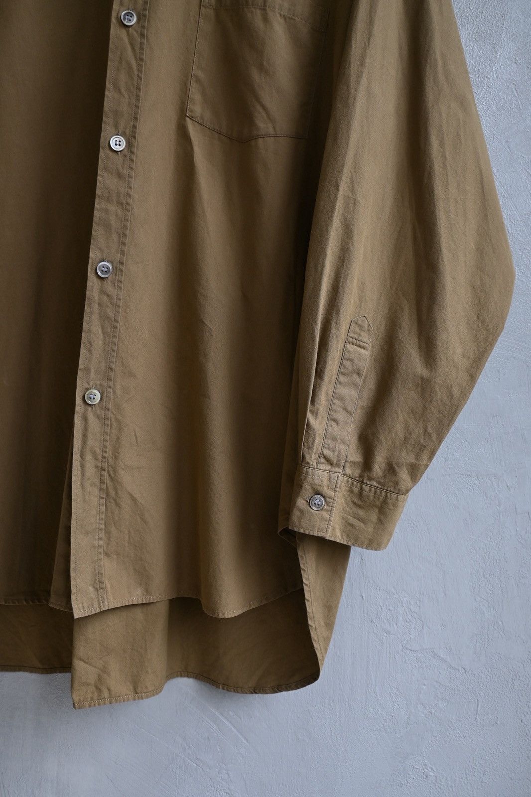 Yohji Yamamoto Yohji Yamamoto Pour Homme 90s 3 collars oversized shirt Size US M / EU 48-50 / 2 - 7 Thumbnail