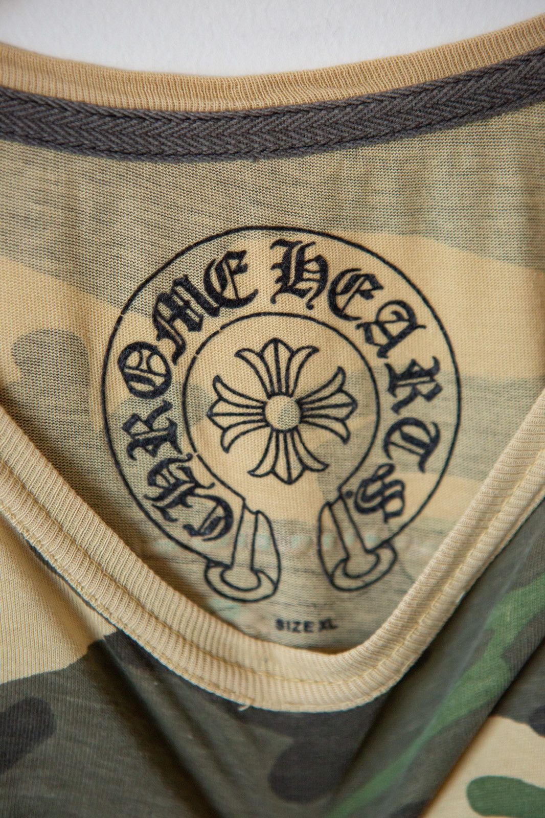 Chrome Hearts 🔥 CHROME HEARTS VINTAGE CAMO TEE T SHIRT SINGLE STITCH XL Size US XL / EU 56 / 4 - 8 Thumbnail