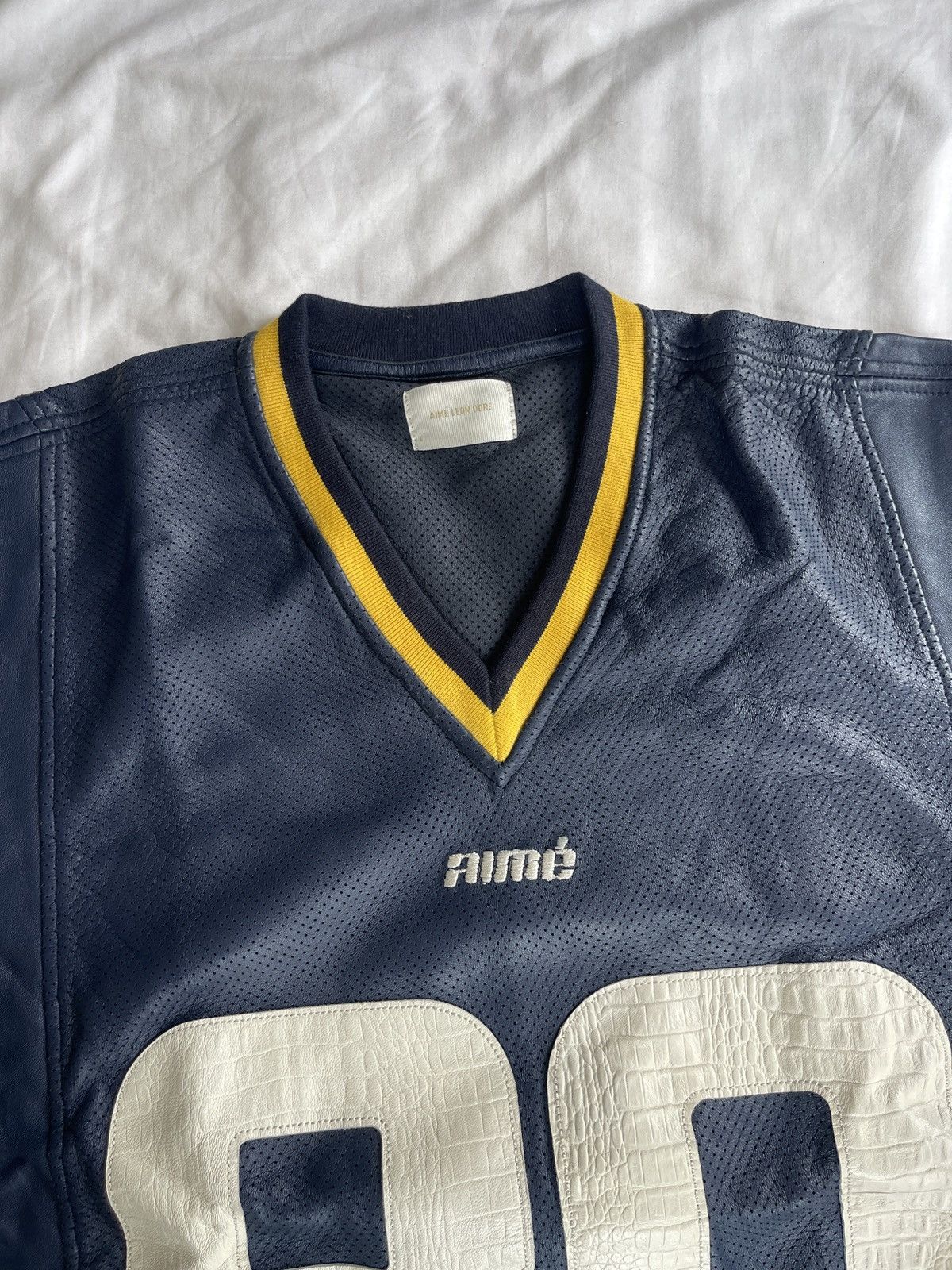 Aime Leon Dore Aime Leon Dore leather jersey Size US M / EU 48-50 / 2 - 3 Thumbnail