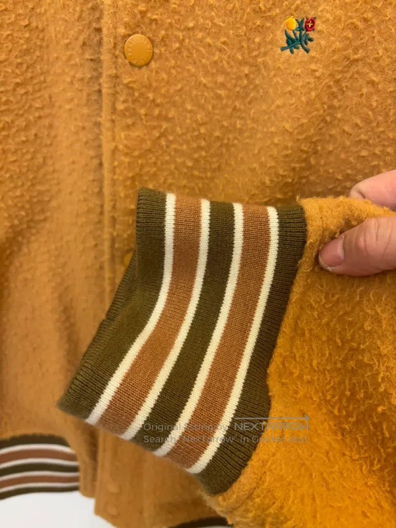 Aime Leon Dore Aime Leon Dore Fleece Wool Baseball Jacket Size US XL / EU 56 / 4 - 7 Thumbnail