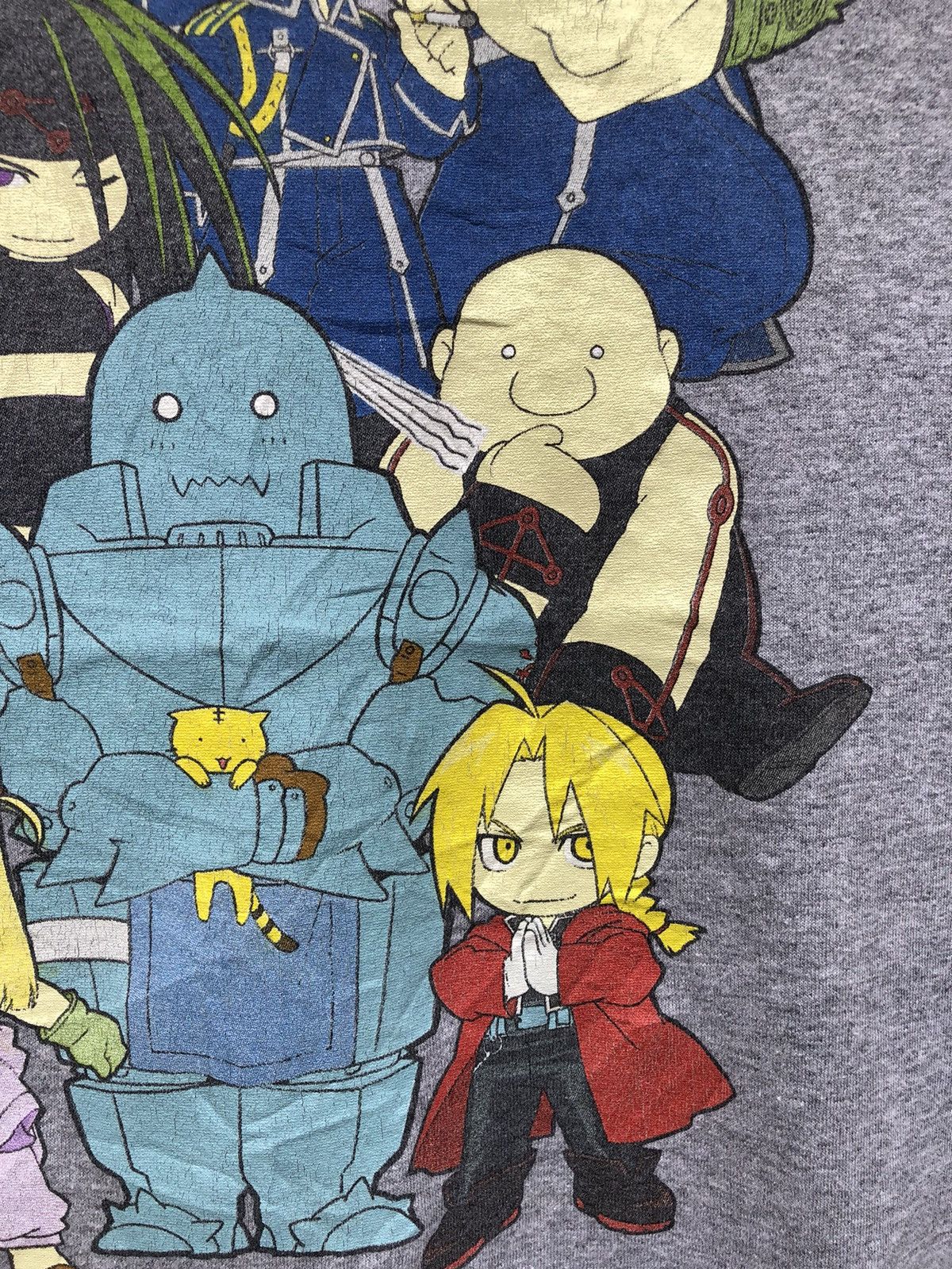 Cartoon Network × Japanese Brand × Vintage Vintage Y2K Anime Fullmetal Alchemist Full Character Tee Size US XL / EU 56 / 4 - 10 Thumbnail