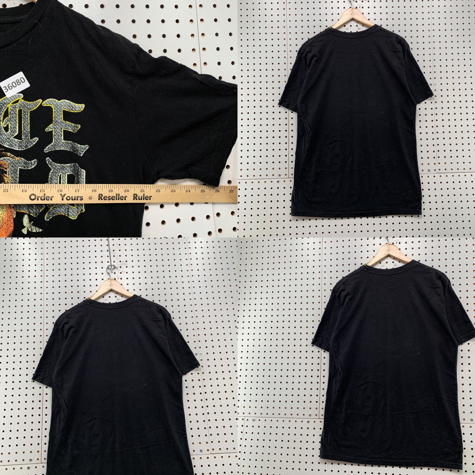 Vintage 999 Juice Wrld Shirt Mens Large Black Hip Hop Tee Short Sleeve 21x29 Size US L / EU 52-54 / 3 - 9 Thumbnail