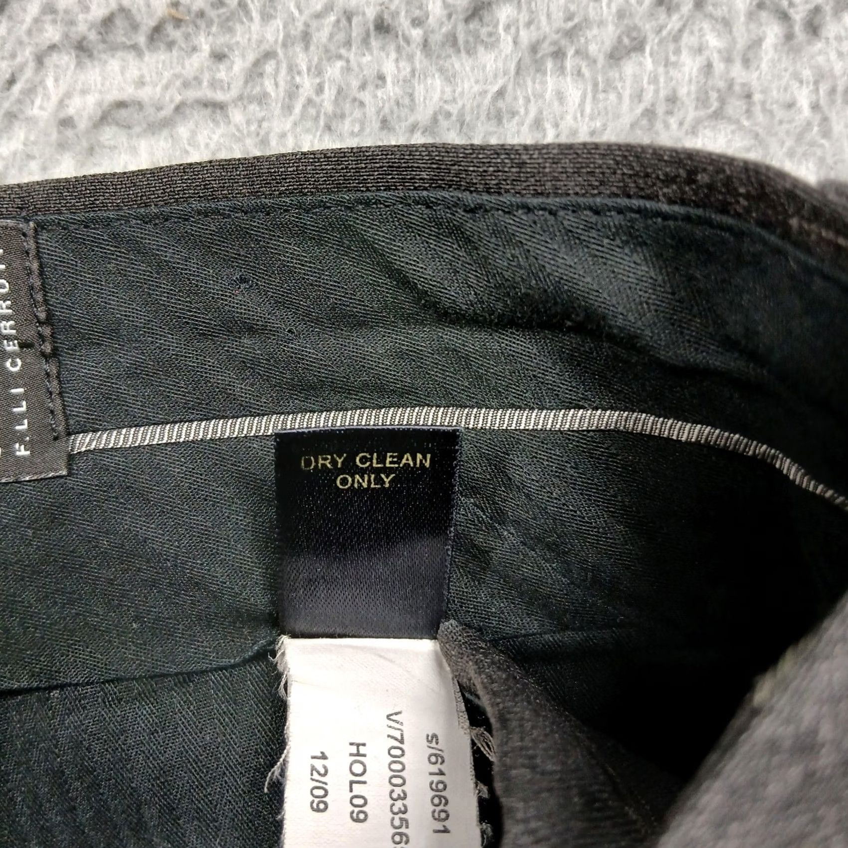 Banana Republic VINTAGE Banana Republic Mens Dress Pants Gray Wool 31x30 Cerruti Fabric Modern Classic Fit Workwear Mens Size US 31 - 6 Thumbnail