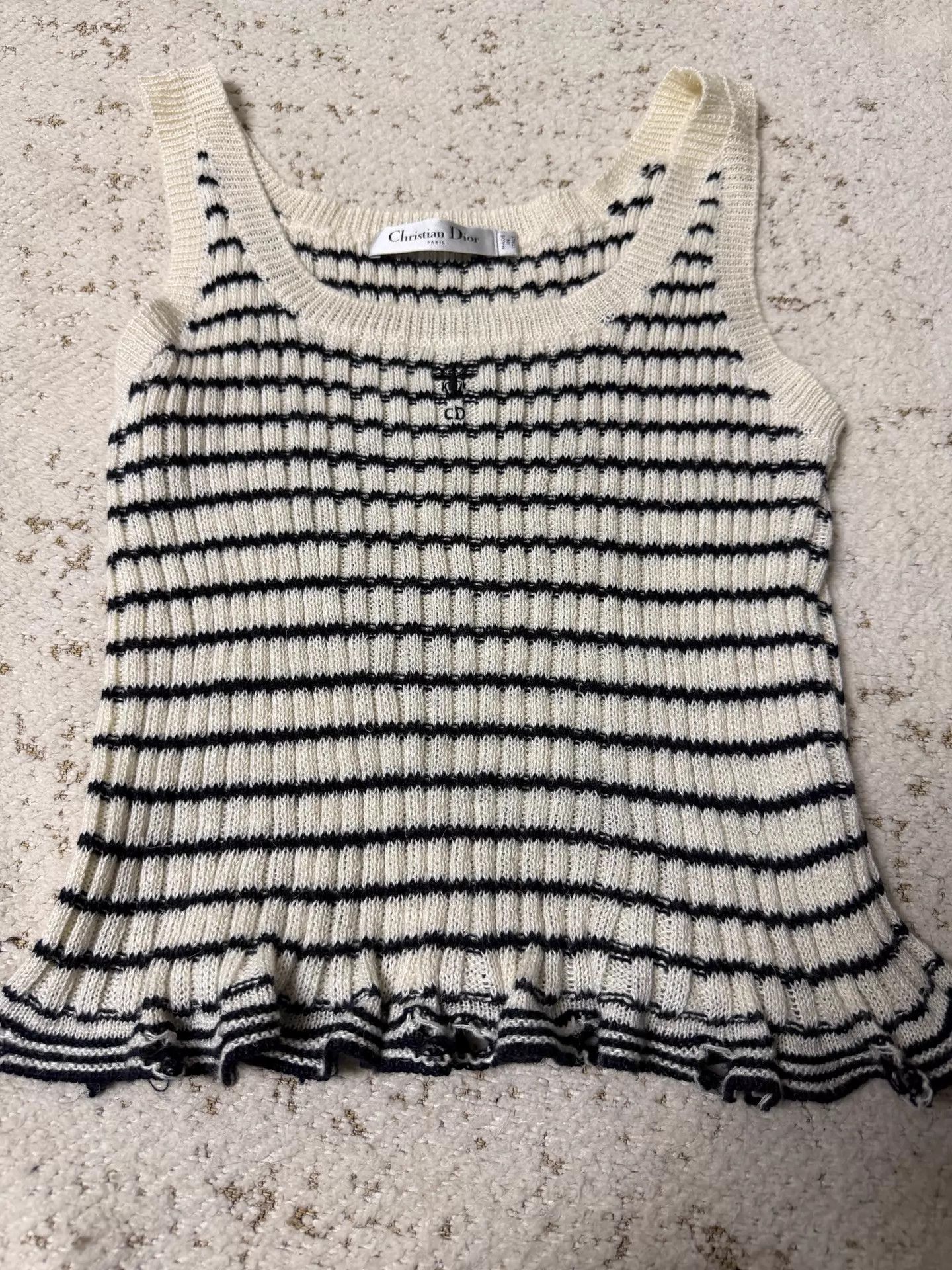 Dior Dior 2-Piece Vest & Cardigan Set Size 40 Size M / US 6-8 / IT 42-44 - 7 Thumbnail