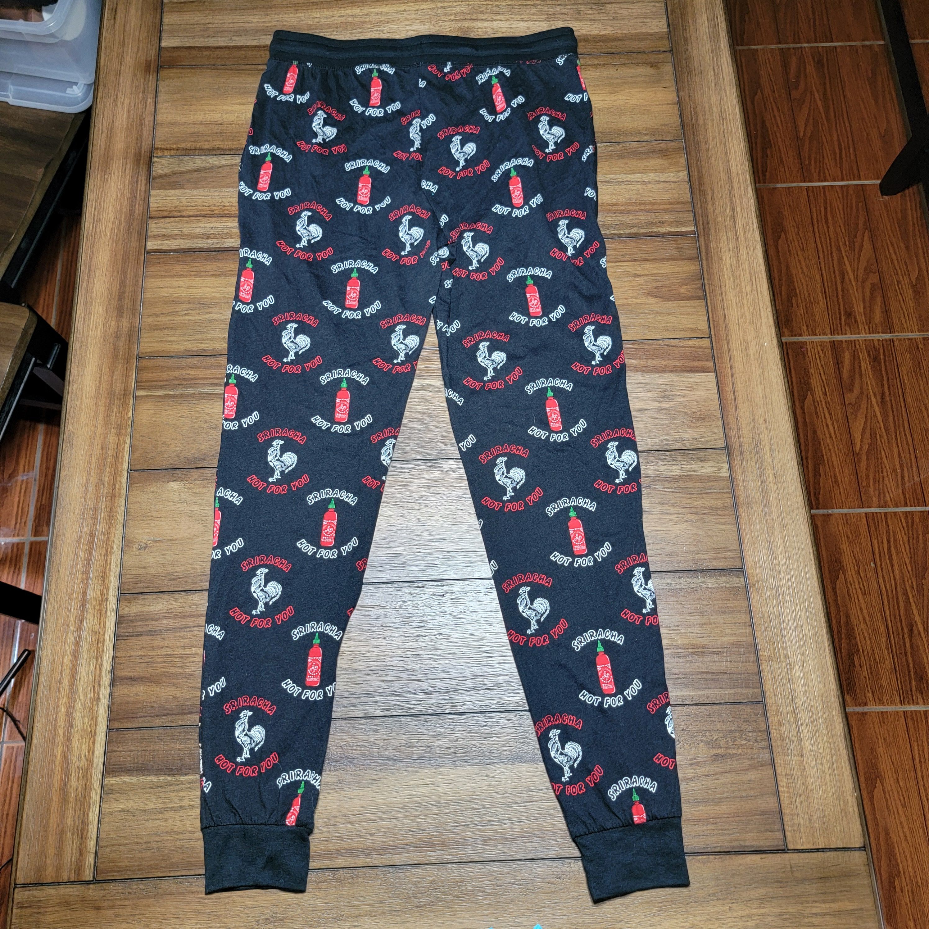 Other Siracha Black Pajama Pants w/ Logos - Size Small Size US 32 / EU 48 - 3 Thumbnail