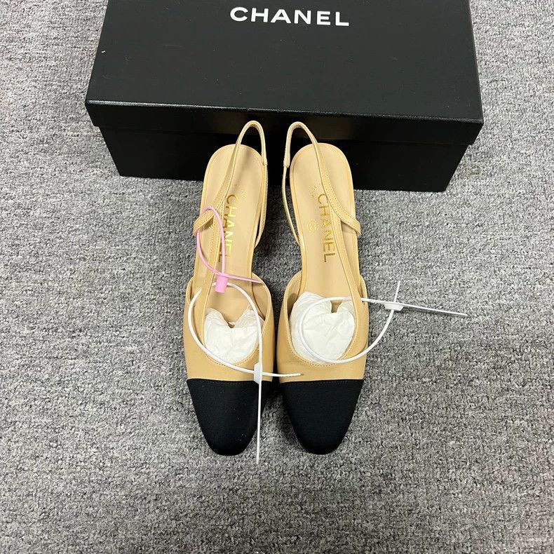 Chanel Chanel Slingback High Heels for Women -2505 Size US 6.5 / IT 36.5 - 3 Thumbnail