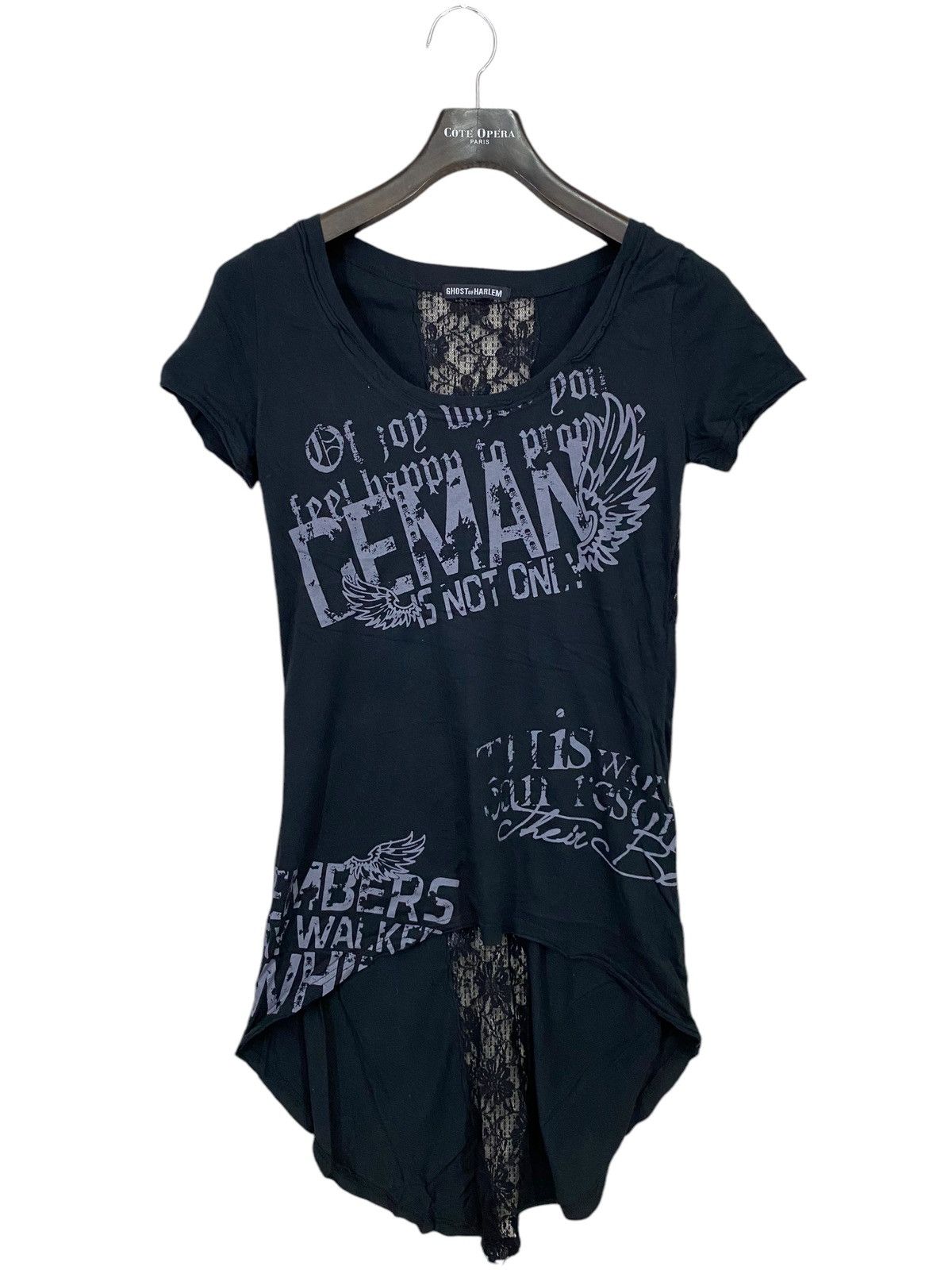 14th Addiction × Japanese Brand × Seditionaries Ghost of harlem mesh blouse cross design punk Size M / US 6-8 / IT 42-44 - 2 Thumbnail