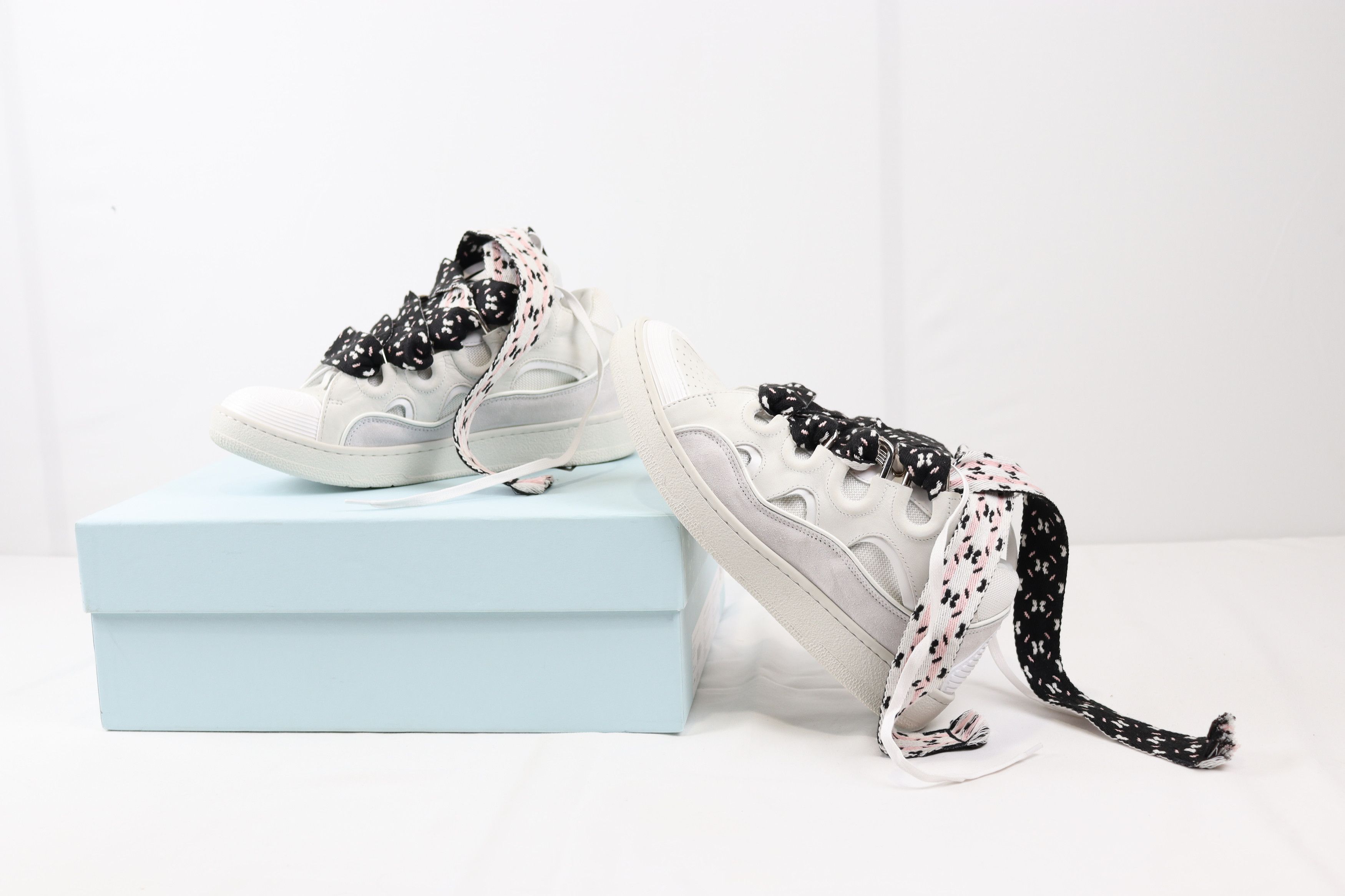 Lanvin o1rshd Curb Sneakers in White Size US 10 / EU 43 - 11 Thumbnail